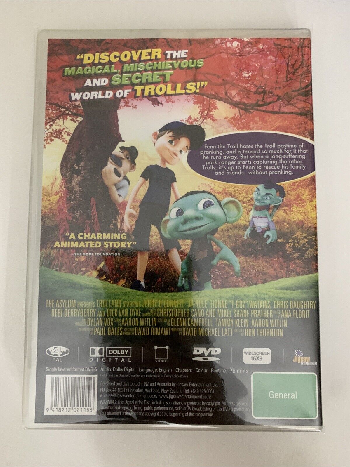 Trolland (DVD, 2016) Animated Film Region 4 NEW