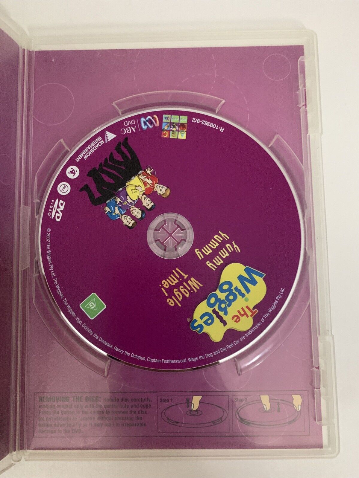 The Wiggles Yummy Yummy / Wiggle Time! (DVD, 1998) Region 4