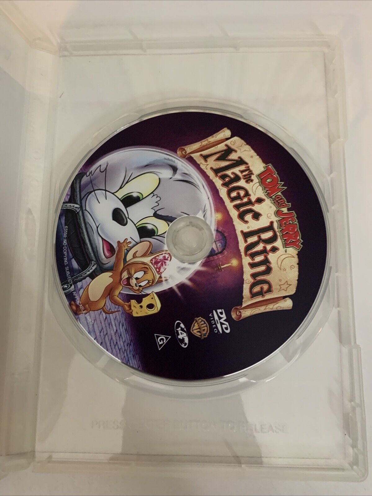 Tom and Jerry The Magic Ring (DVD, 2001) Animated Movie Region 4