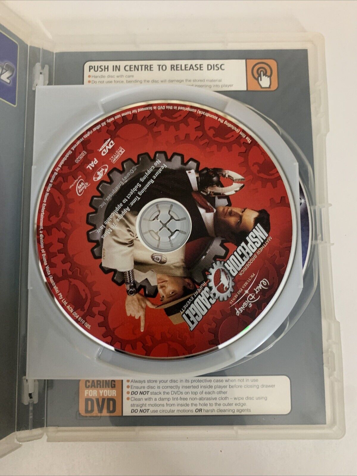 Inspector Gadget 1 & 2 (DVD, 1999) Disney Film Matthew Broderick Region 4