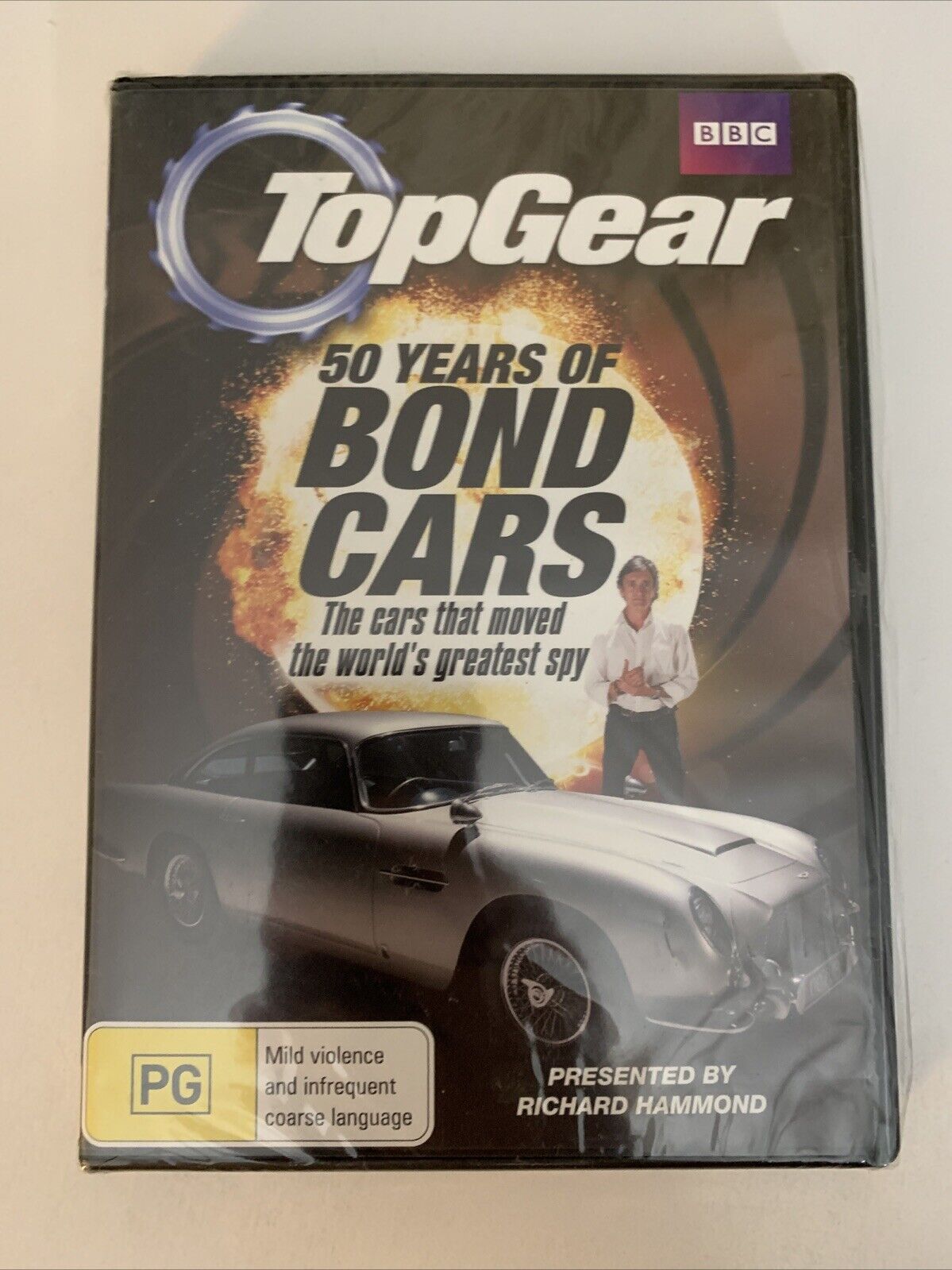 top gear 50 years of bond cars Top Gear 50 Years of Bond Cars (DVD, 2012) Region 4 NEW Sealed – Retro Unit