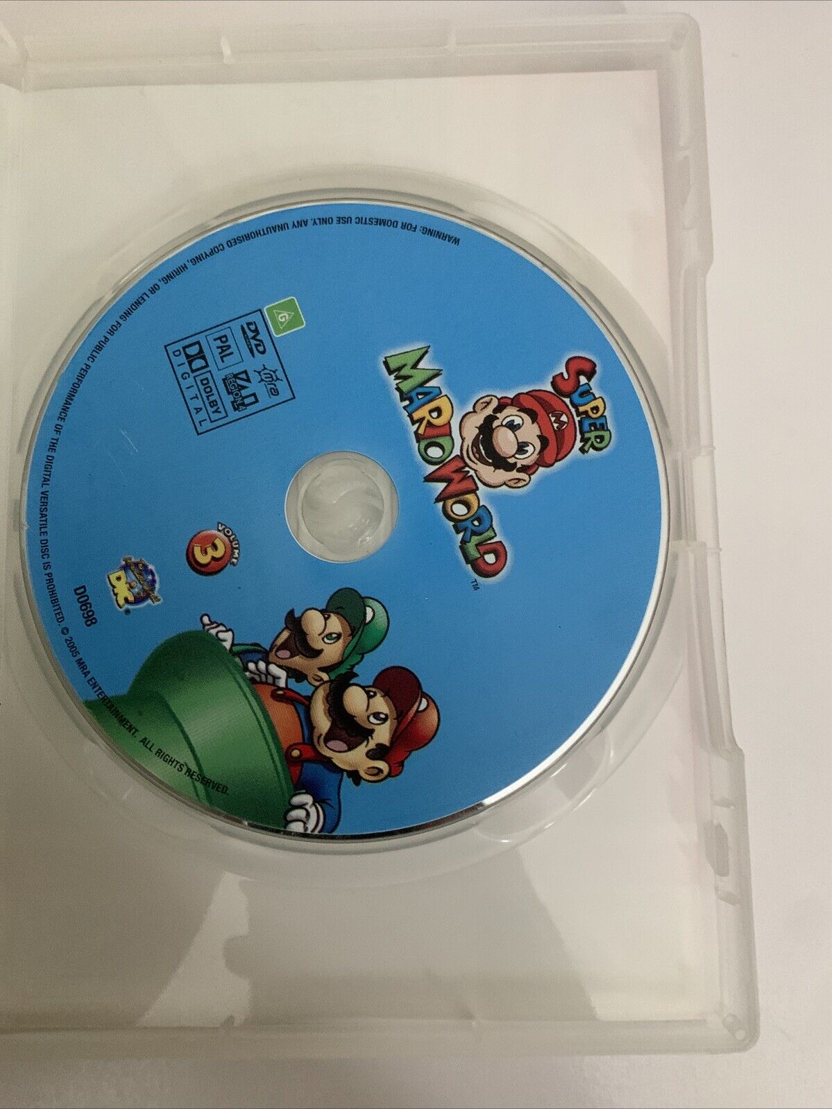 Super Mario World : Volume 3 (DVD, 1991) Animation Region 4