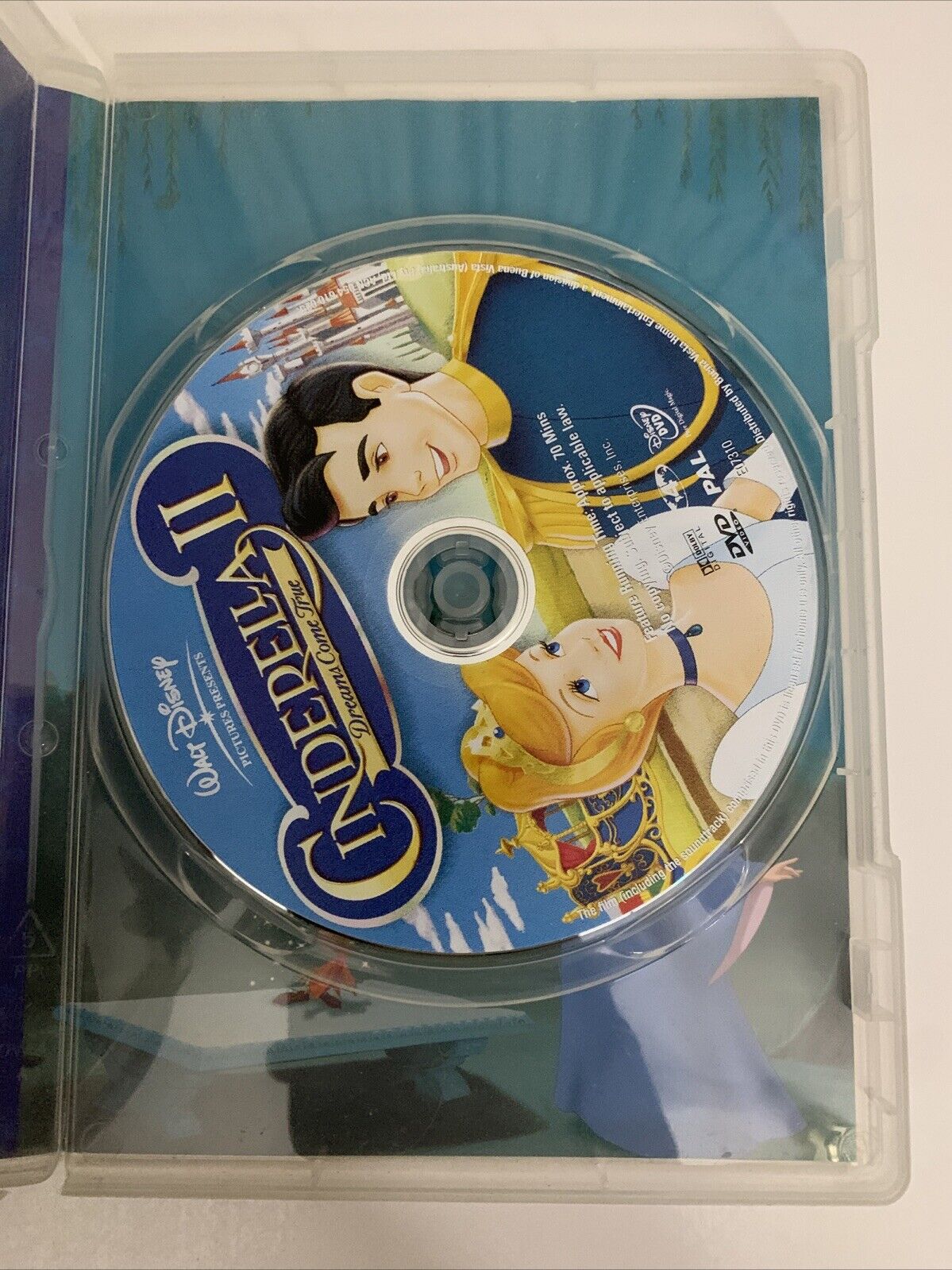 Cinderella II Dreams Come True (DVD, 2002) Disney Animation Region 4