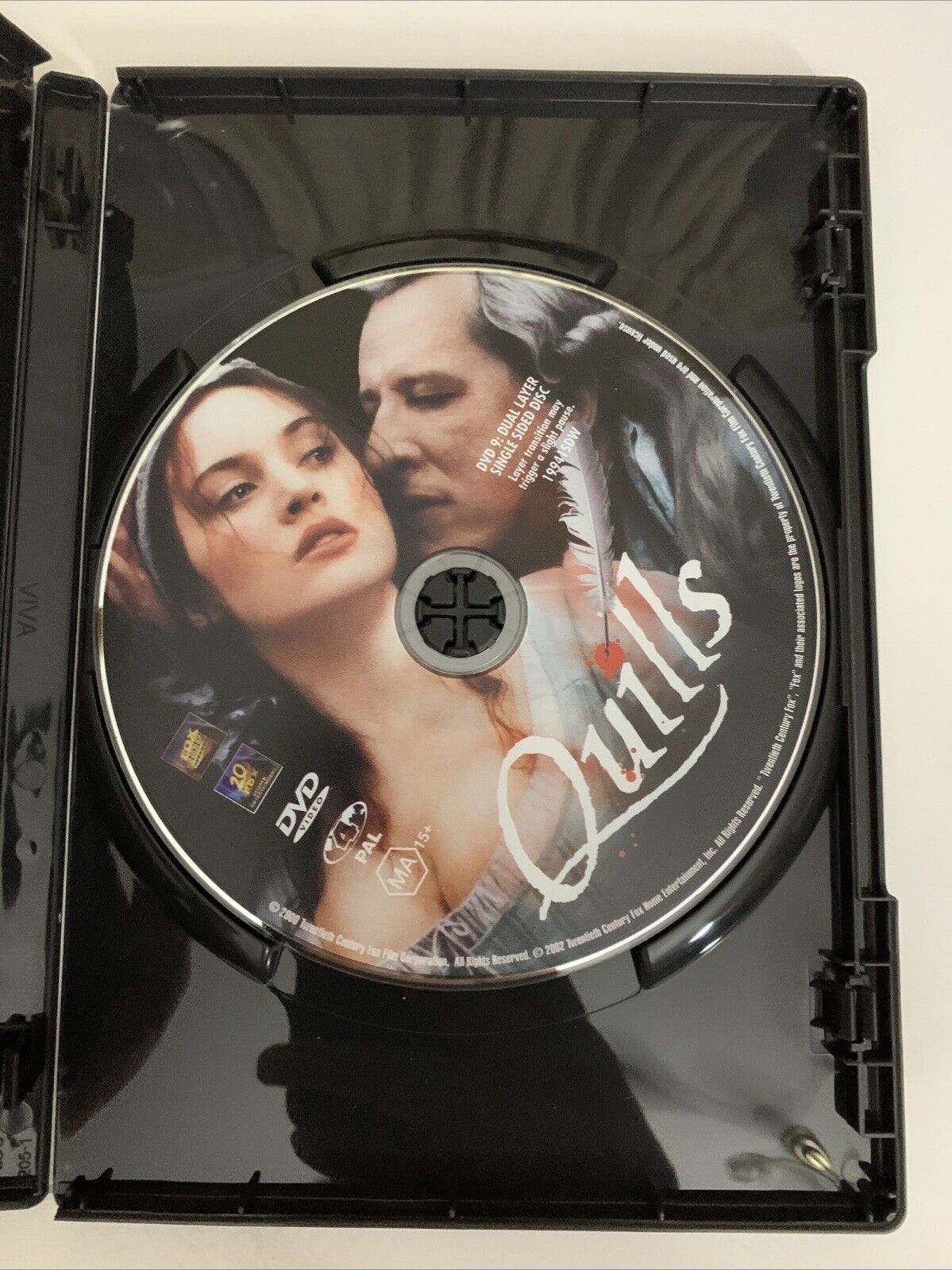 Quills (DVD, 2000) Kate Winslet, Joaquin Phoenix, Geoffrey Rush Region 4