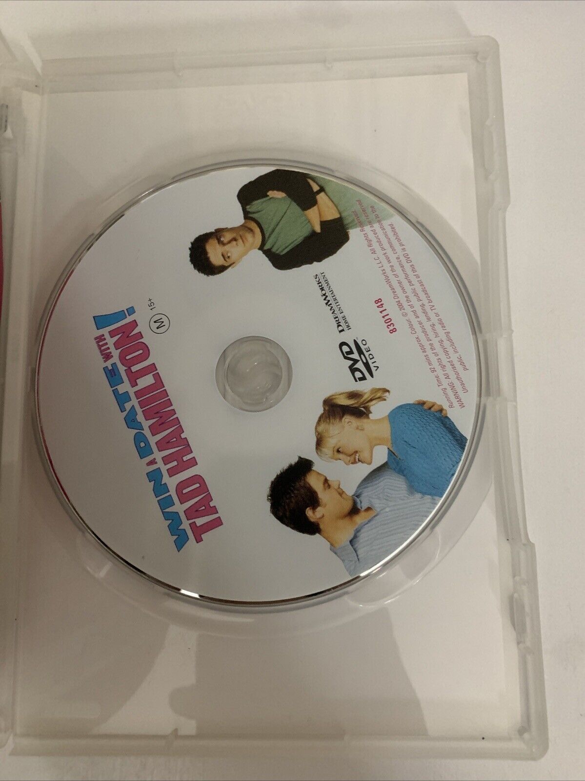 Win A Date With Tad Hamilton (DVD, 2004) Kate Bosworth, Topher Grace Region 4 &2