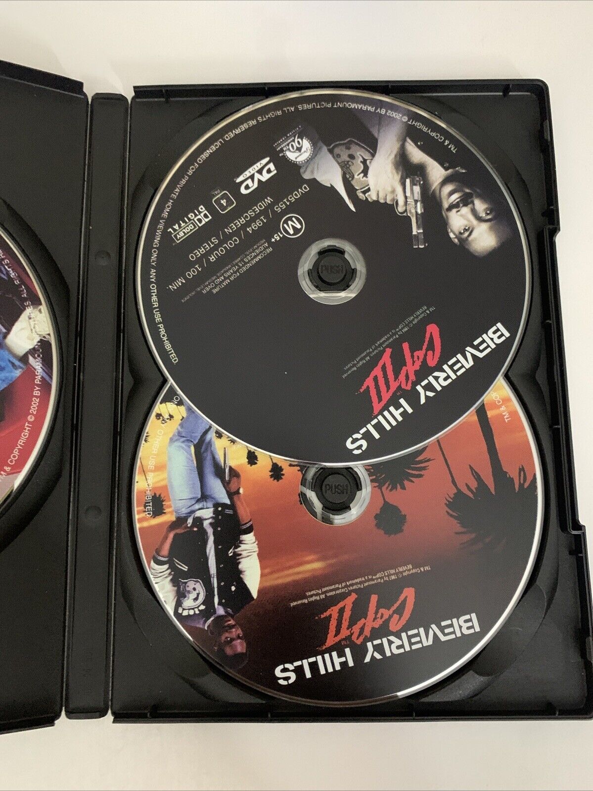 Beverly Hills Cop Trilogy Complete (DVD, 1994, 3-Disc) Eddie Murphy Region 4