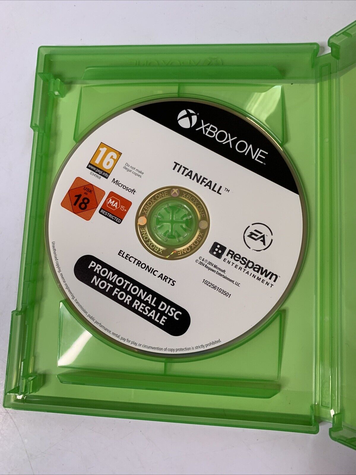 TitanFall Microsoft XBOX One Promotional Version