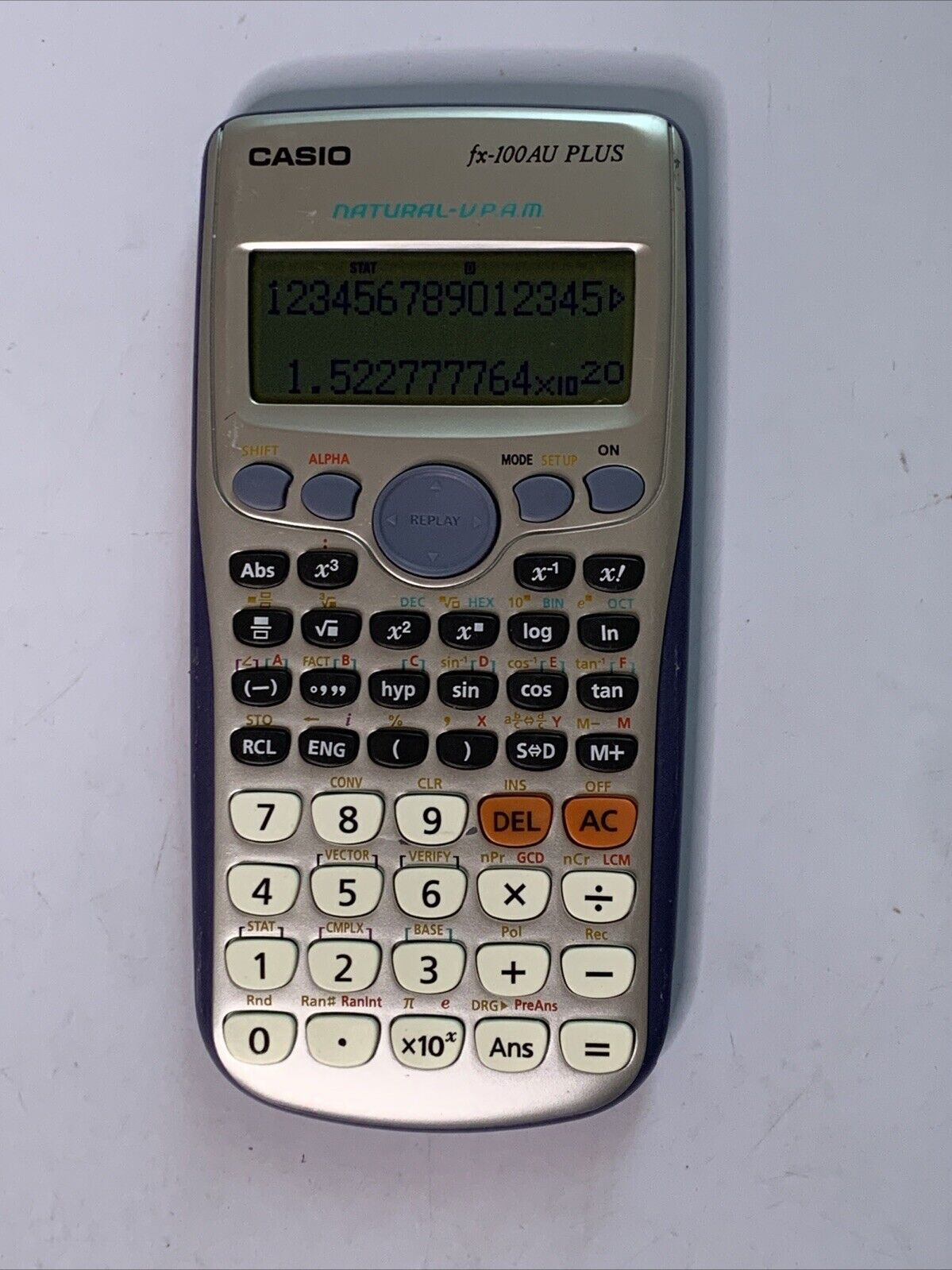 Casio FX-100AU PLUS Scientific Calculator with Cover