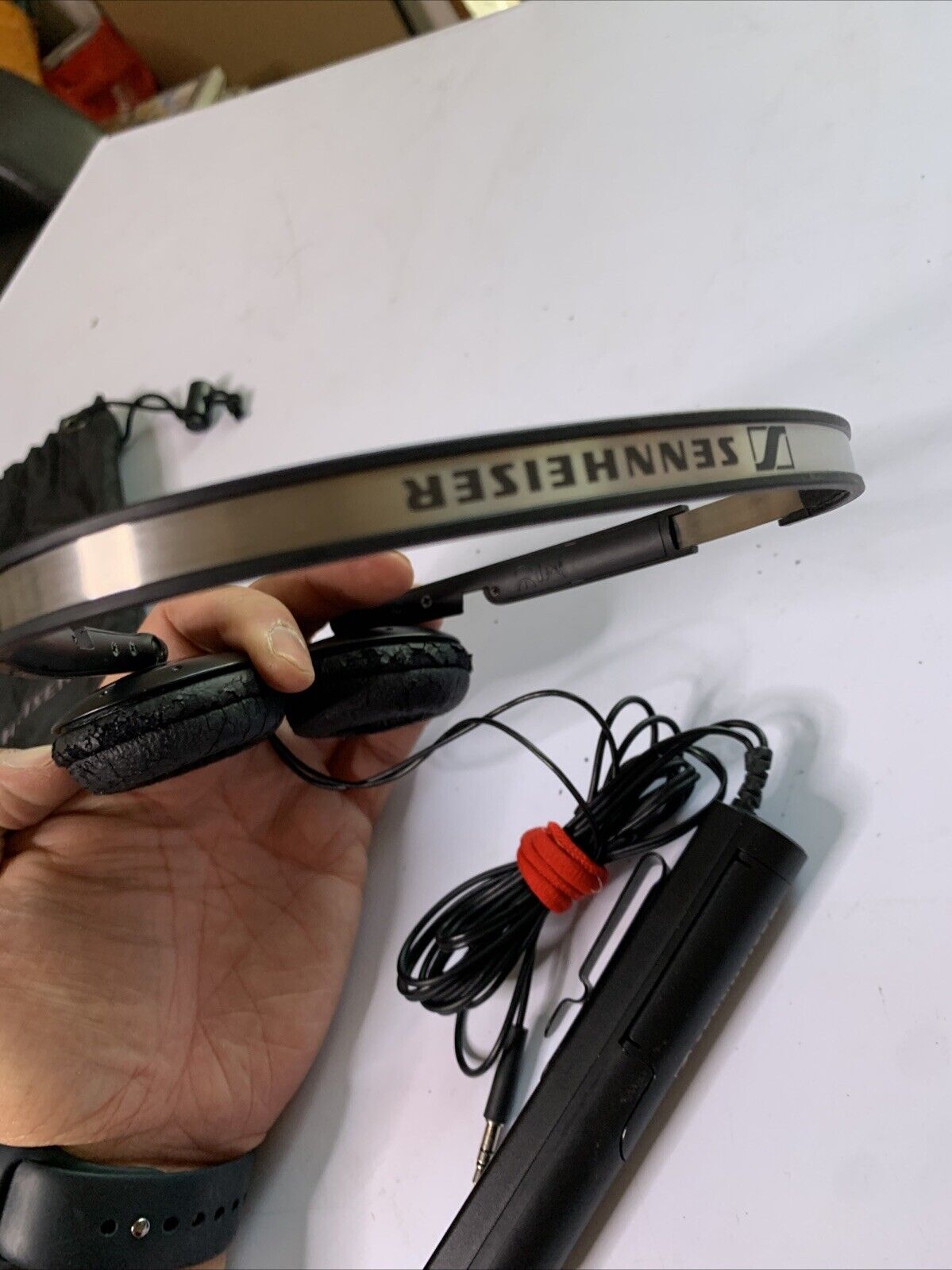 Sennheiser PXC 150 Headphones *No Sound For Parts Or Repair