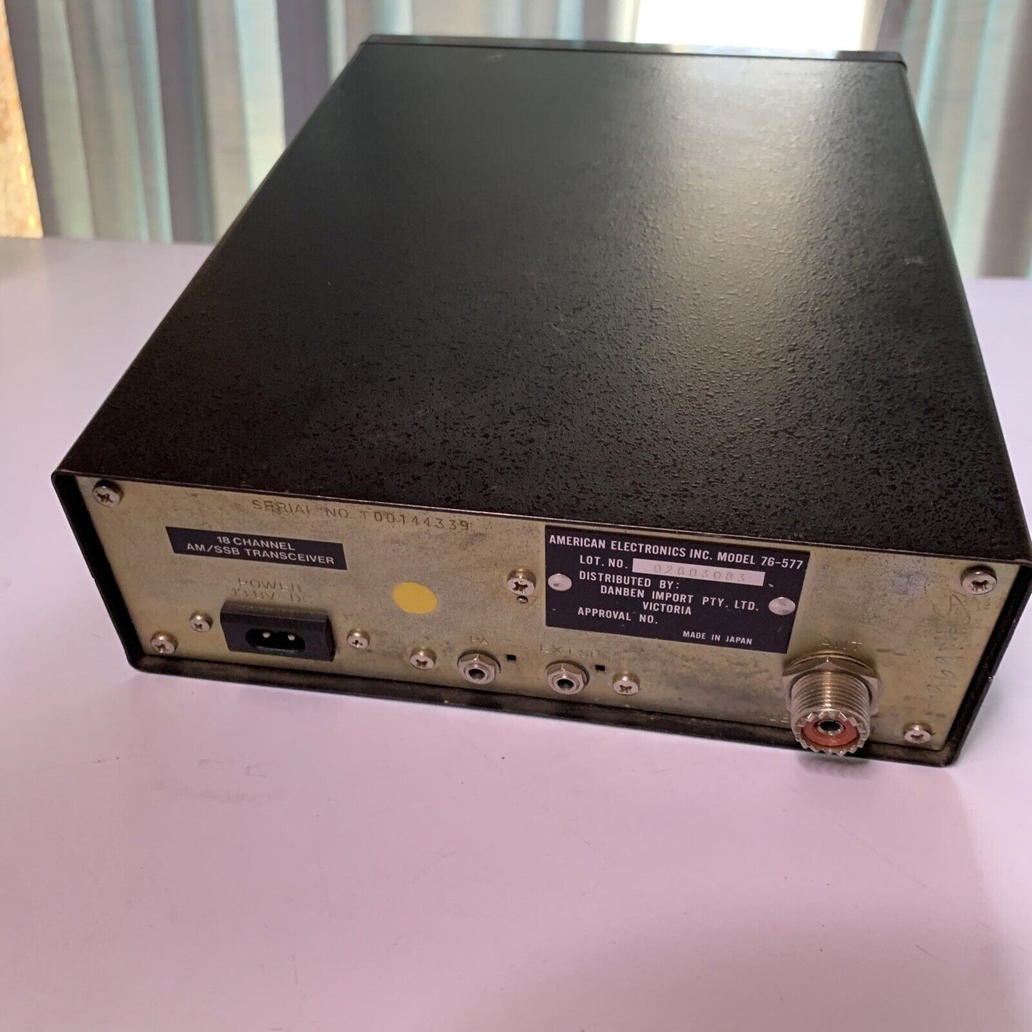 American Electronics Model 76-577 CB Radio *Untested