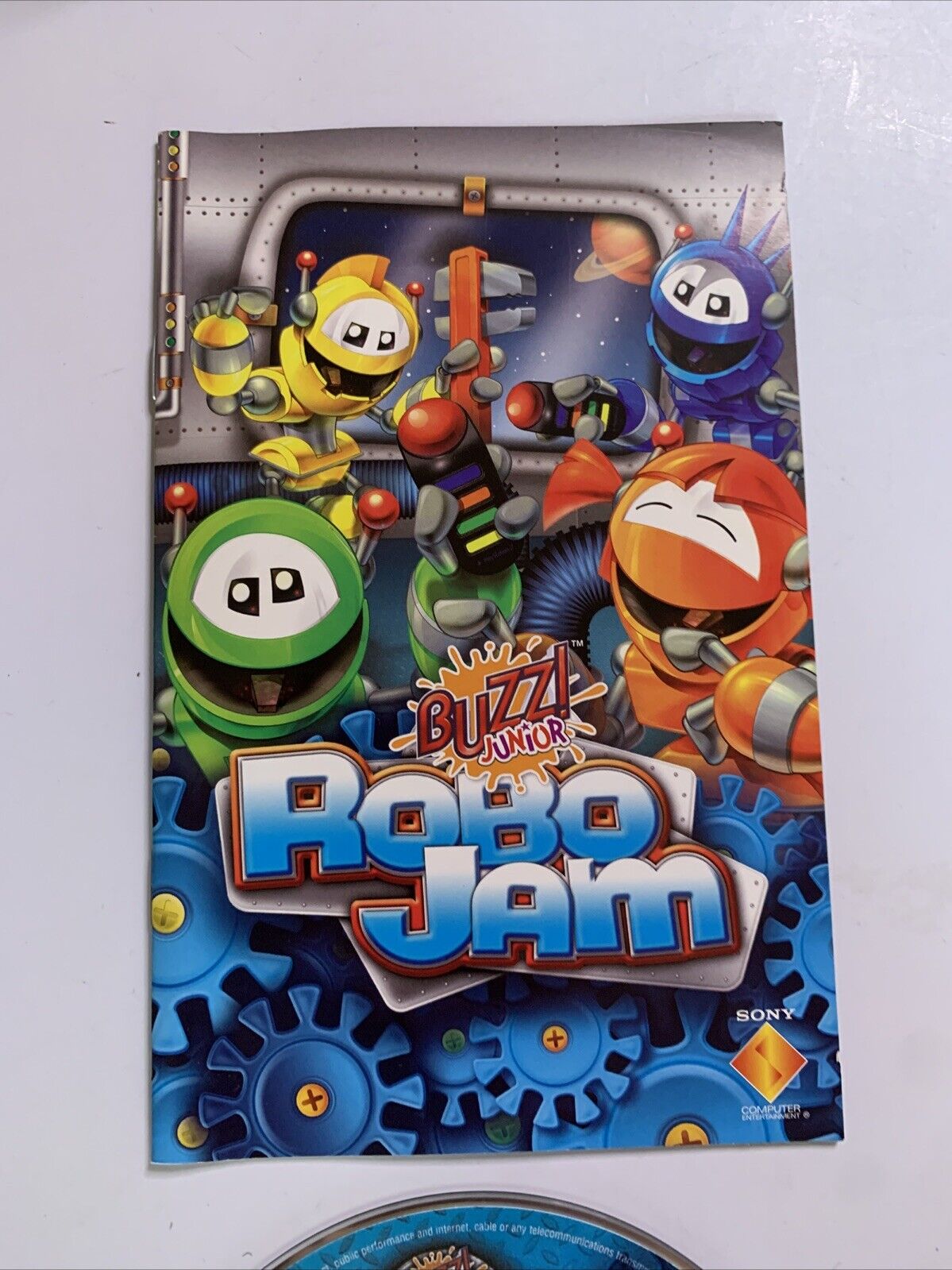 Buzz! Junior: Robo Jam PS2 PlayStation 2 PAL 2007 Party Buzzer Game Complete