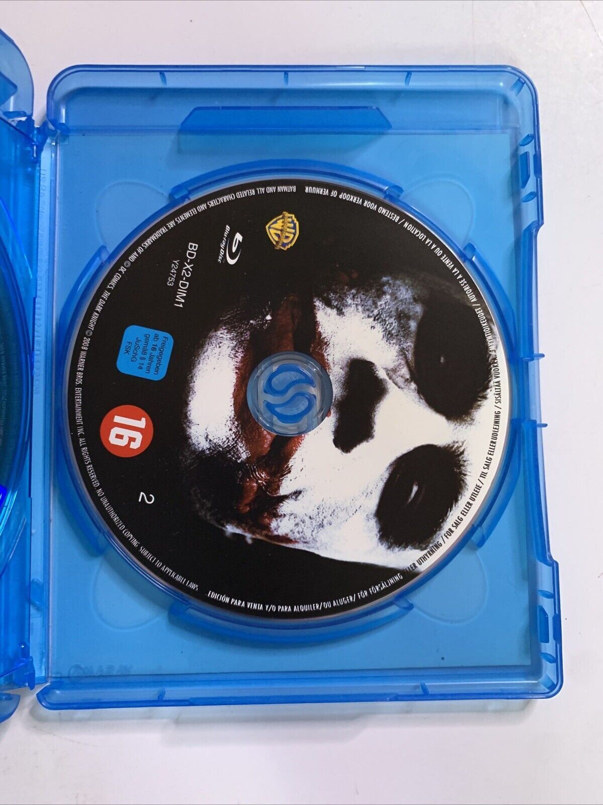 The Dark Knight : Limited Edition Numbered (Blu-ray, 2008) Christian Bale