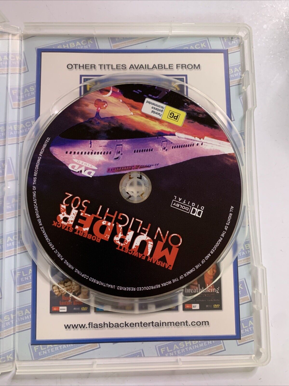 Murder On Flight 502 (DVD, 1975) Farrah Fawcett All Regions