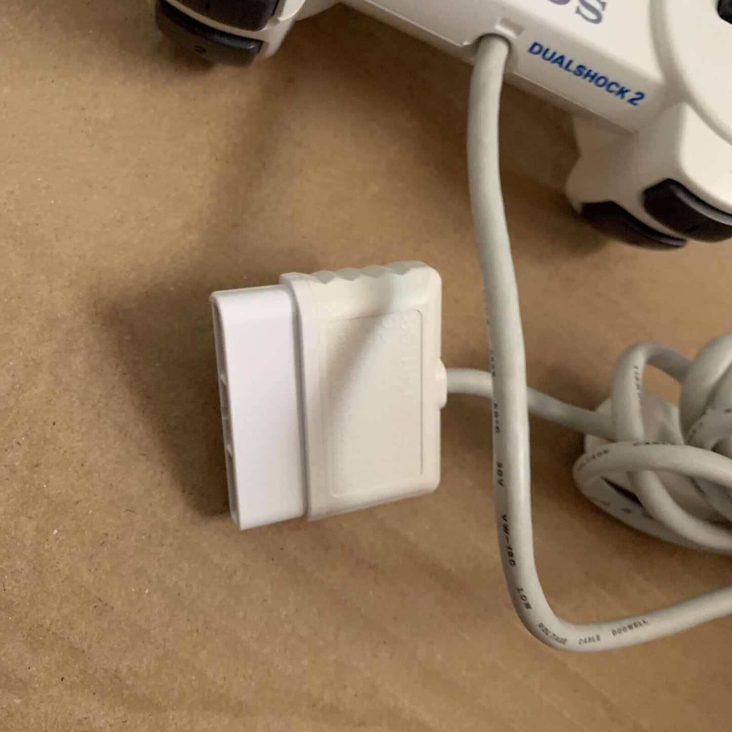 Genuine Official Sony PlayStation PS2 Dual Shock 2 Controller Ceramic White
