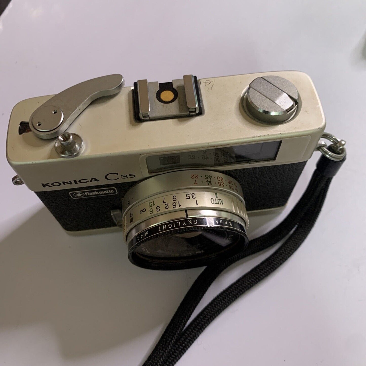 Konica C35 Film Camera 35mm Range Finder Point And Shoot 38mm Lens f2.8 Japan