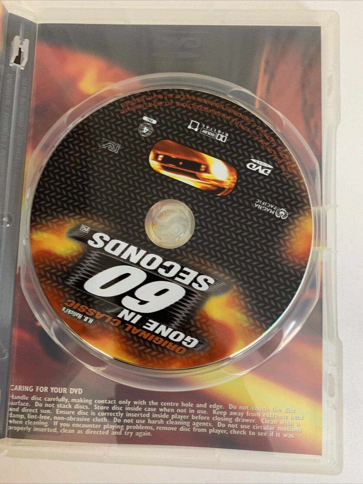 Gone In 60 Seconds (DVD, 1974) Jerry Daugirda, H. B. Halicki Region 4