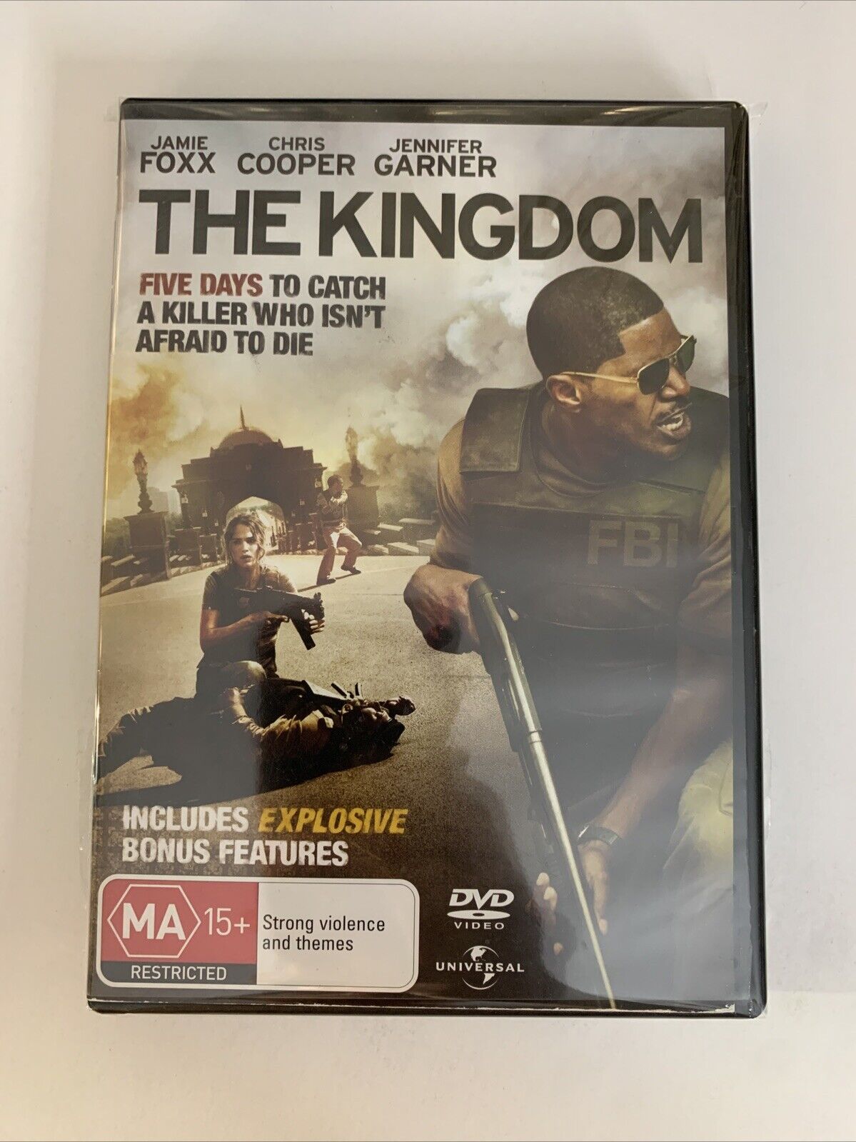 The Kingdom (DVD, 2007) Jamie Foxx, Chris Cooper, Jason Bateman Region 4 NEW