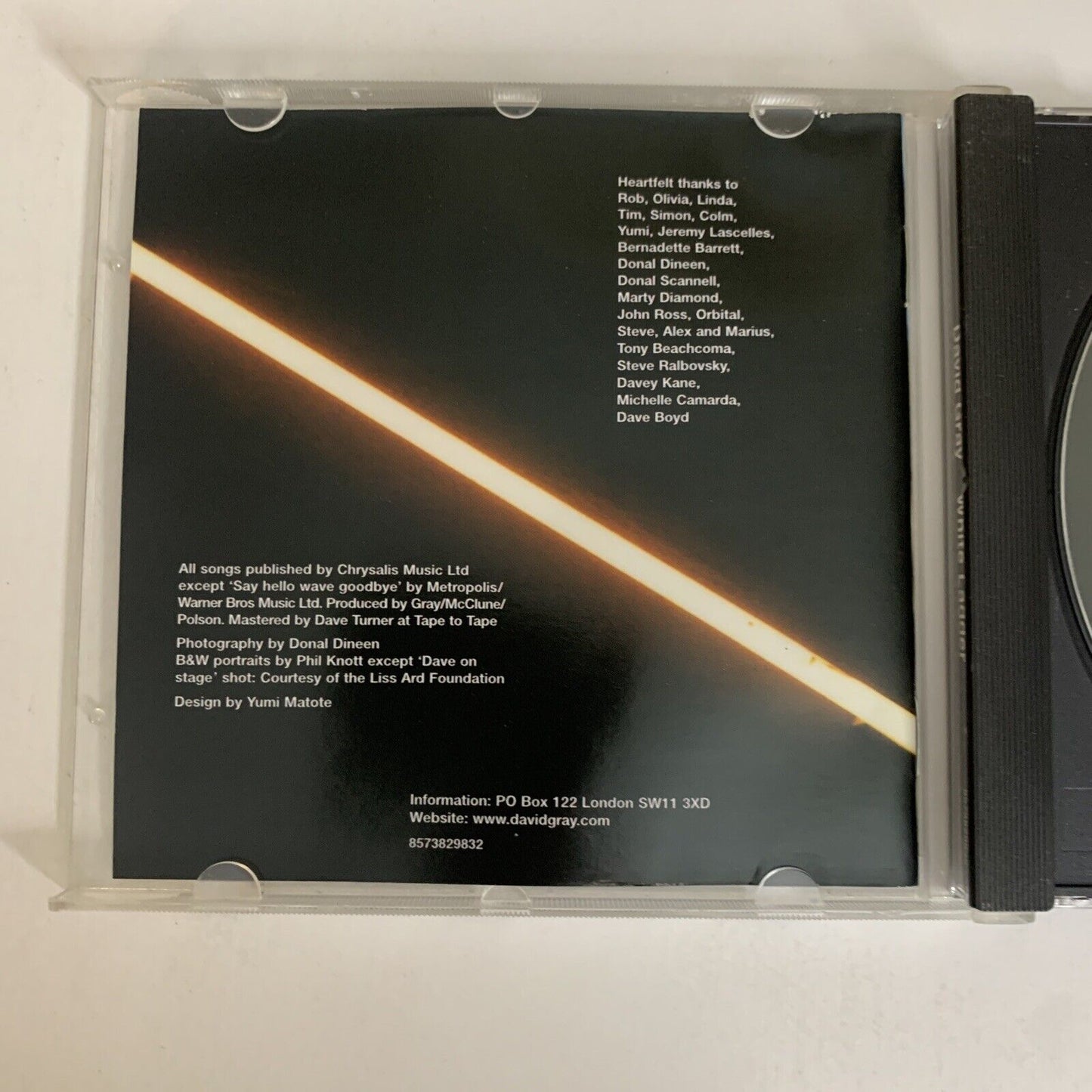 White Ladder by David Gray (CD, 1998) Album