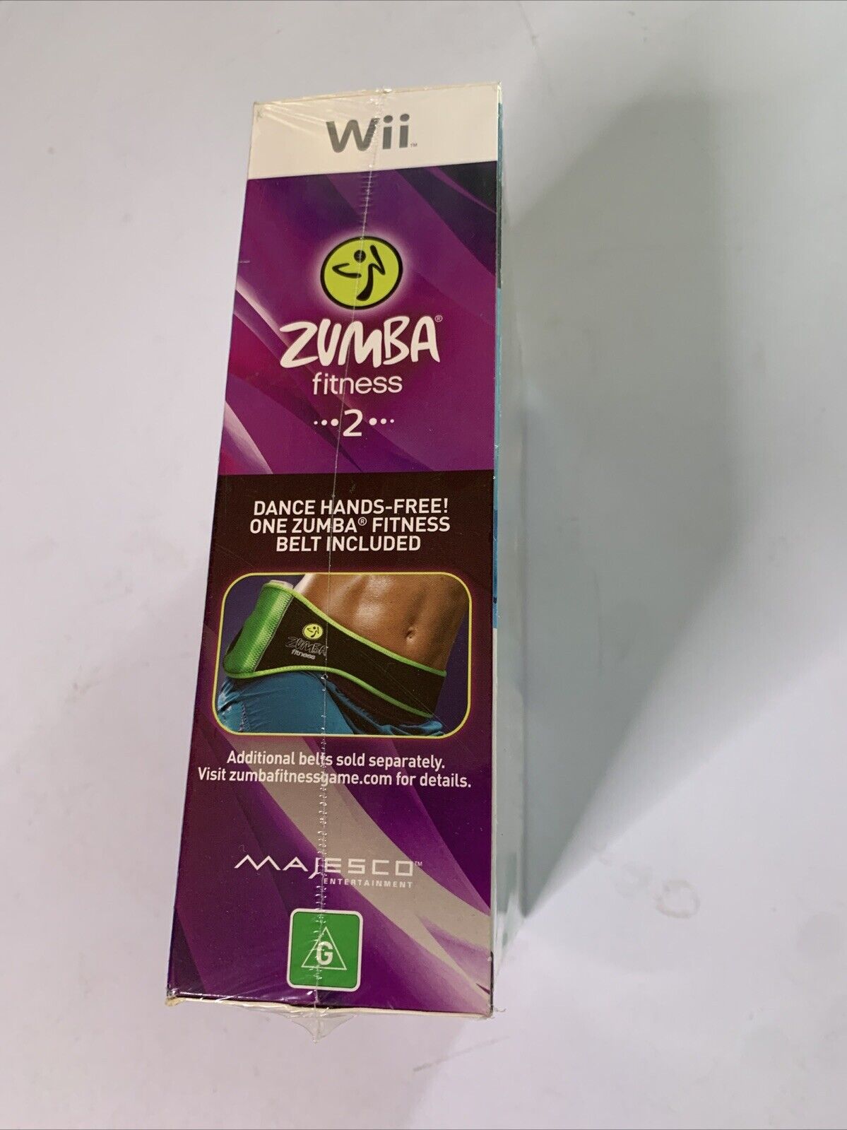 ZUMBA Fitness 2 with Fitness Belt Nintendo Wii PAL Game Complete NEW Sealed