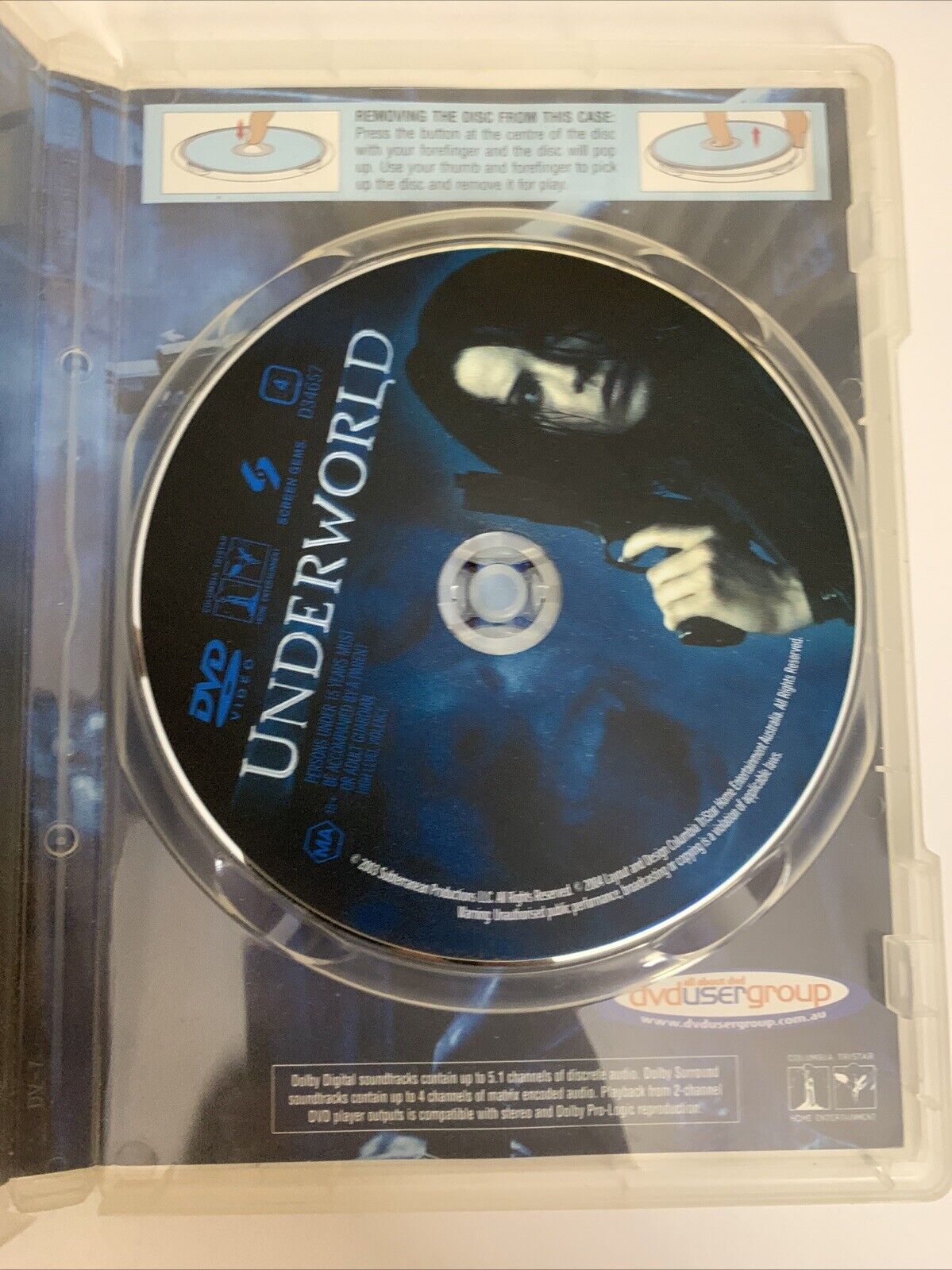 Underworld (DVD, 2003) Kate Beckinsale, Scott Speedman Region 4