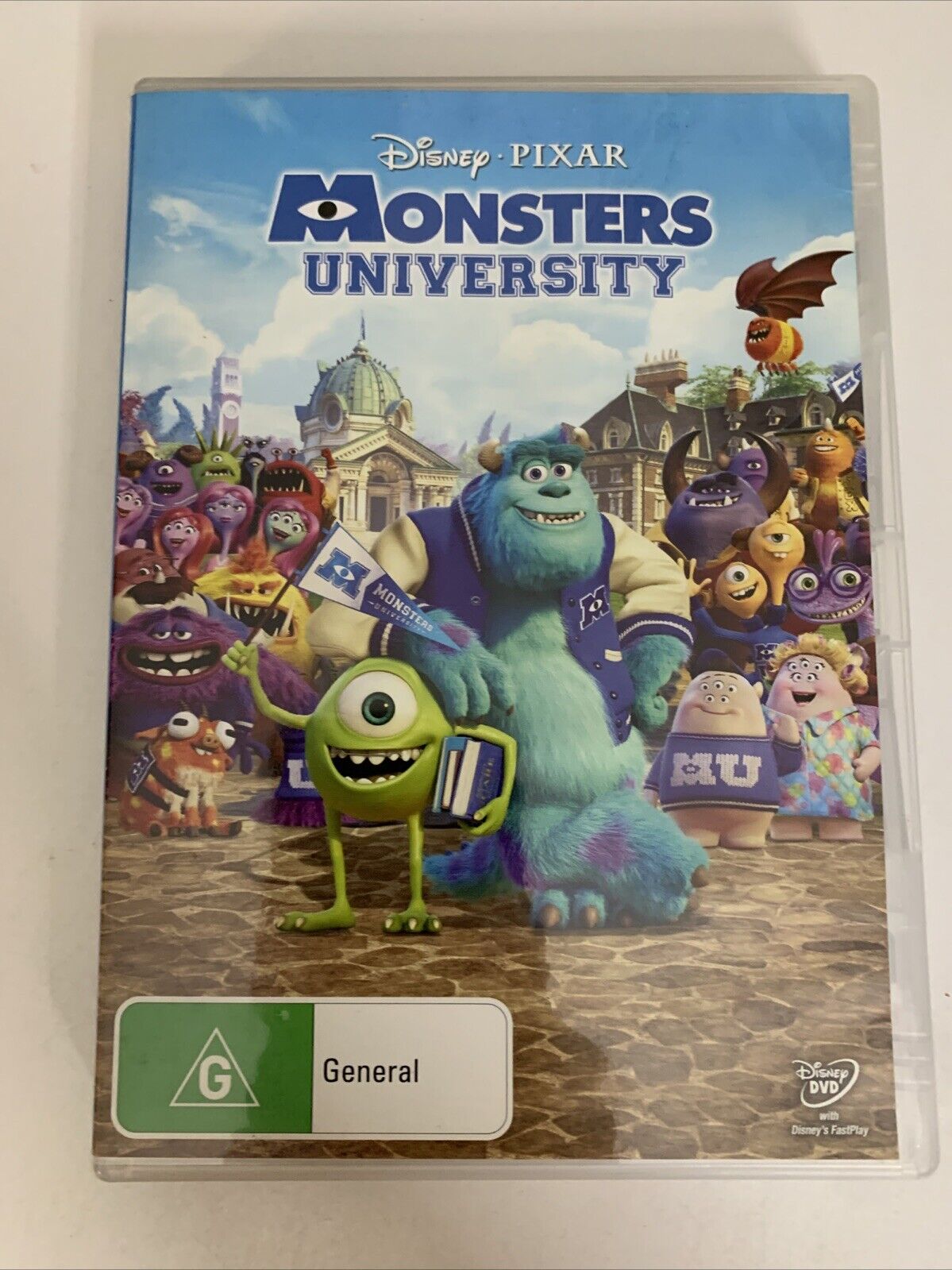 Monsters University (DVD, 2013) Disney Animated Film Region 4