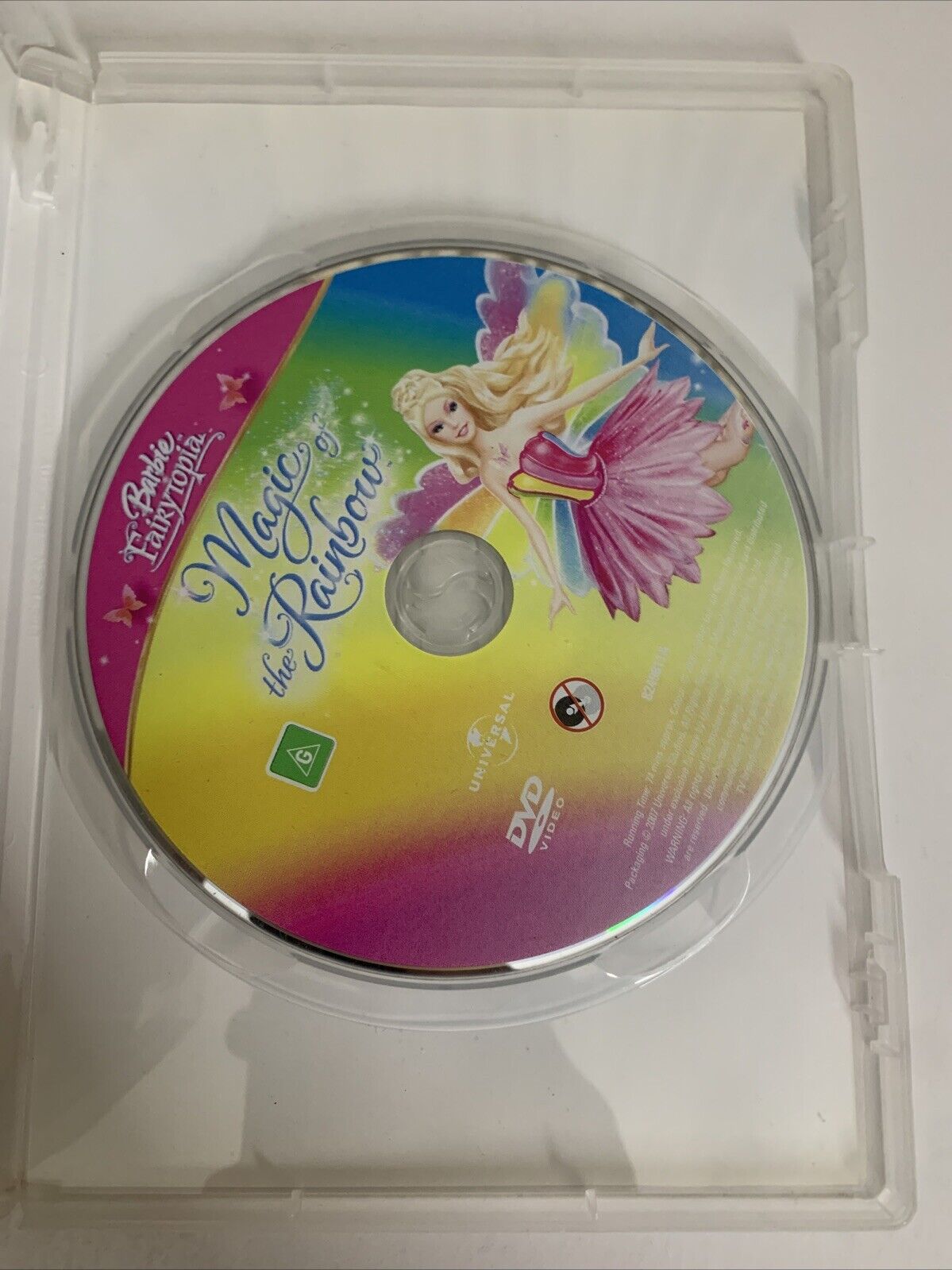 Barbie Magic Of The Rainbow (DVD, 2007) Animation Region 4