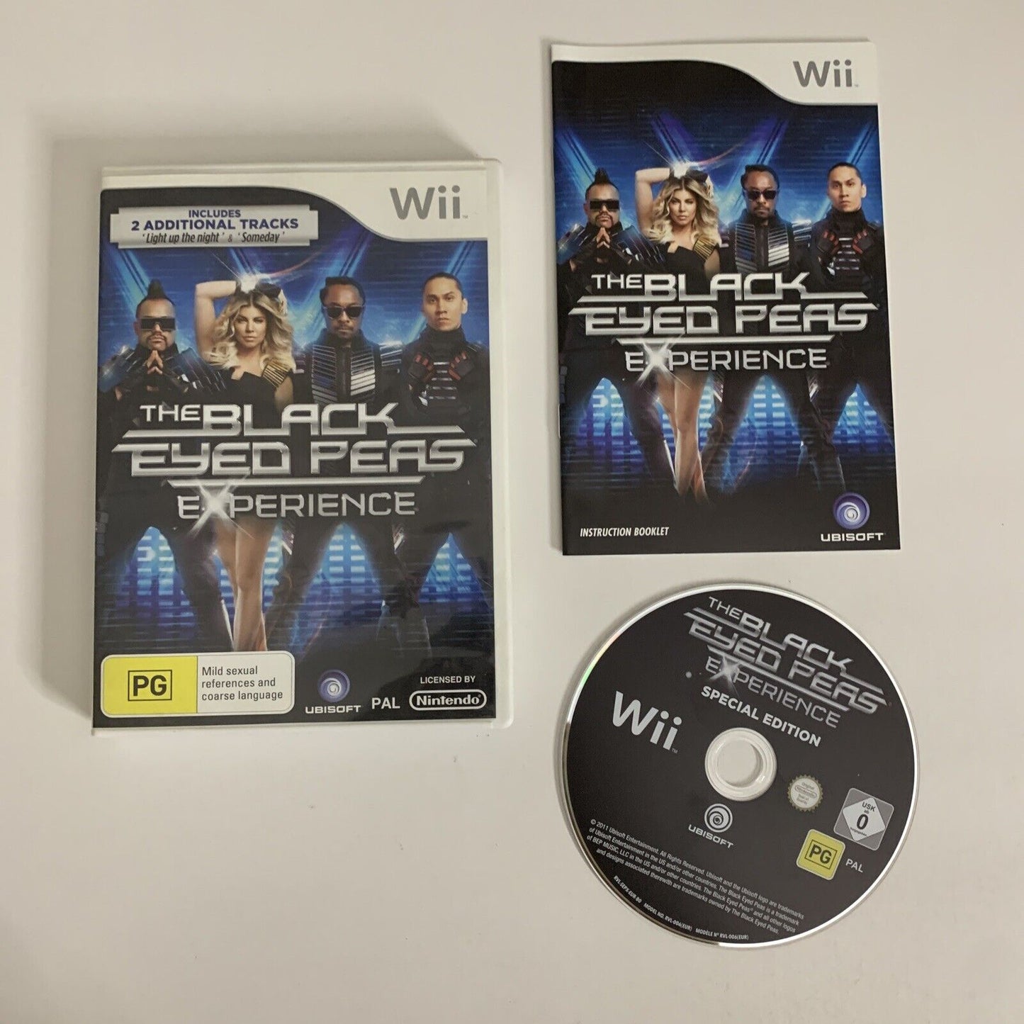 The Black Eyed Peas Experience Nintendo Wii PAL 2011 Music Game Complete
