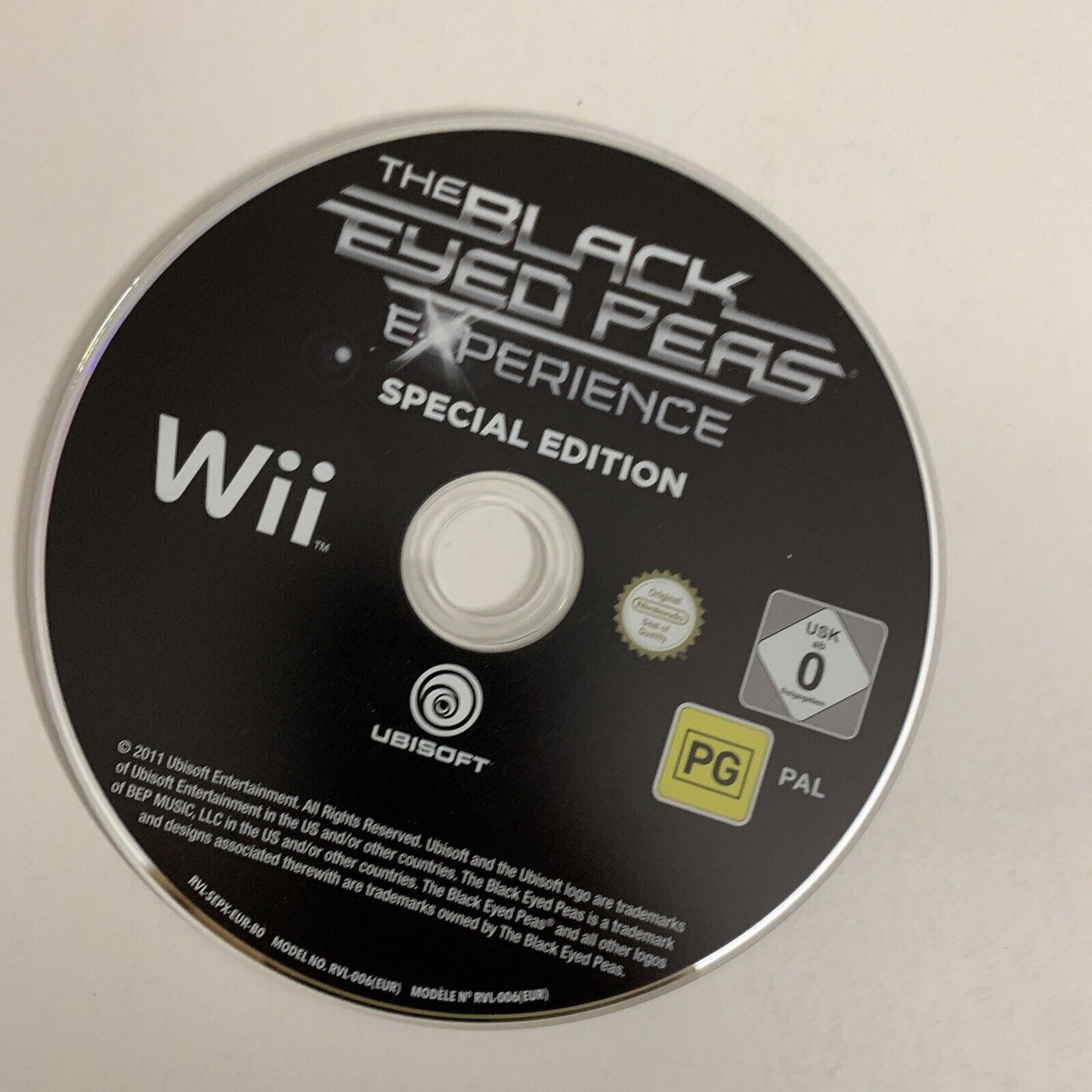 The Black Eyed Peas Experience Nintendo Wii PAL 2011 Music Game Complete