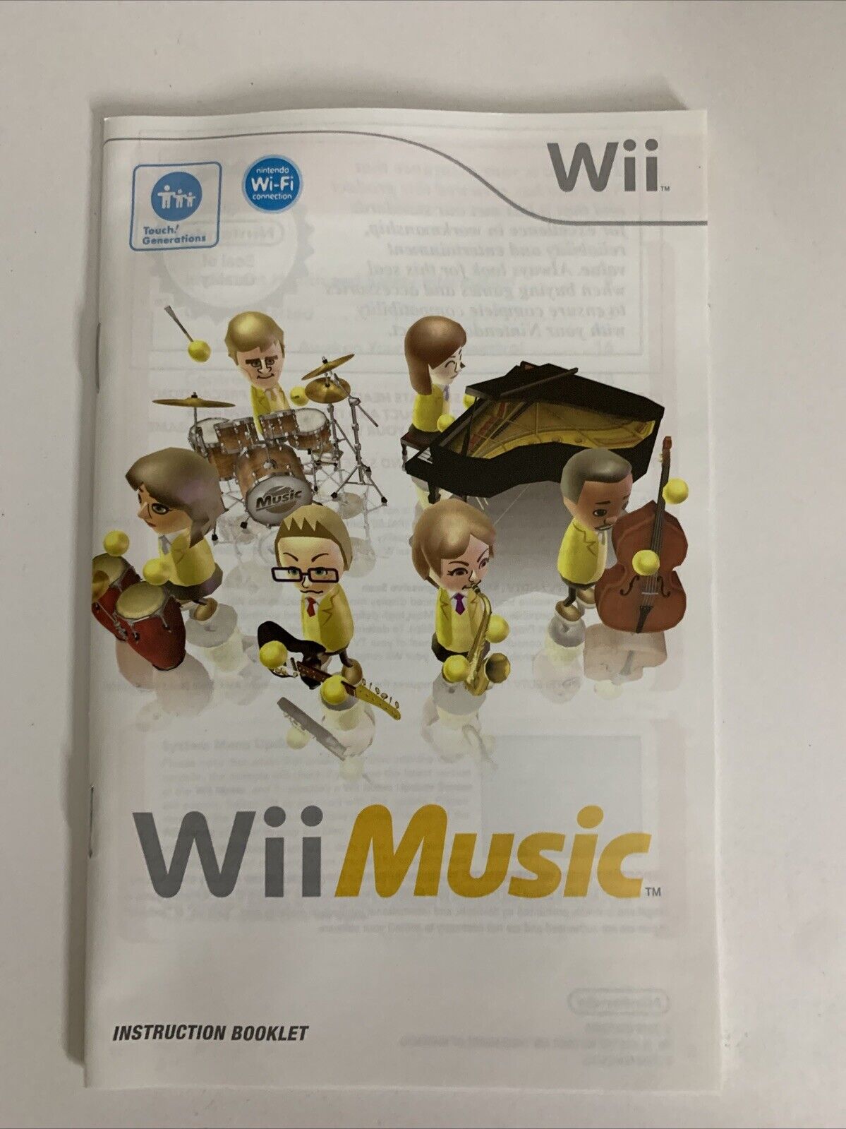 Wii Music Nintendo Wii Music PAL 2008 Game Complete