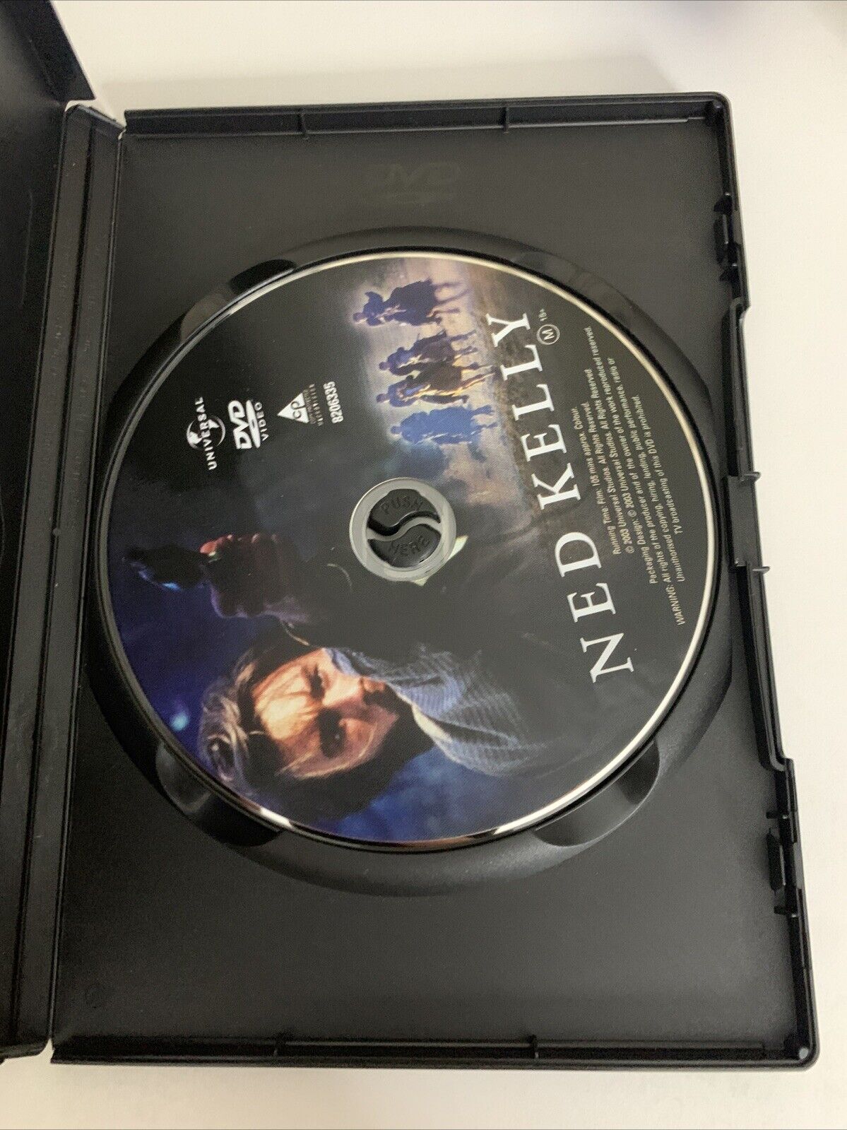 Ned Kelly (DVD, 2003) Heath Ledger, Naomi Watts Region 4