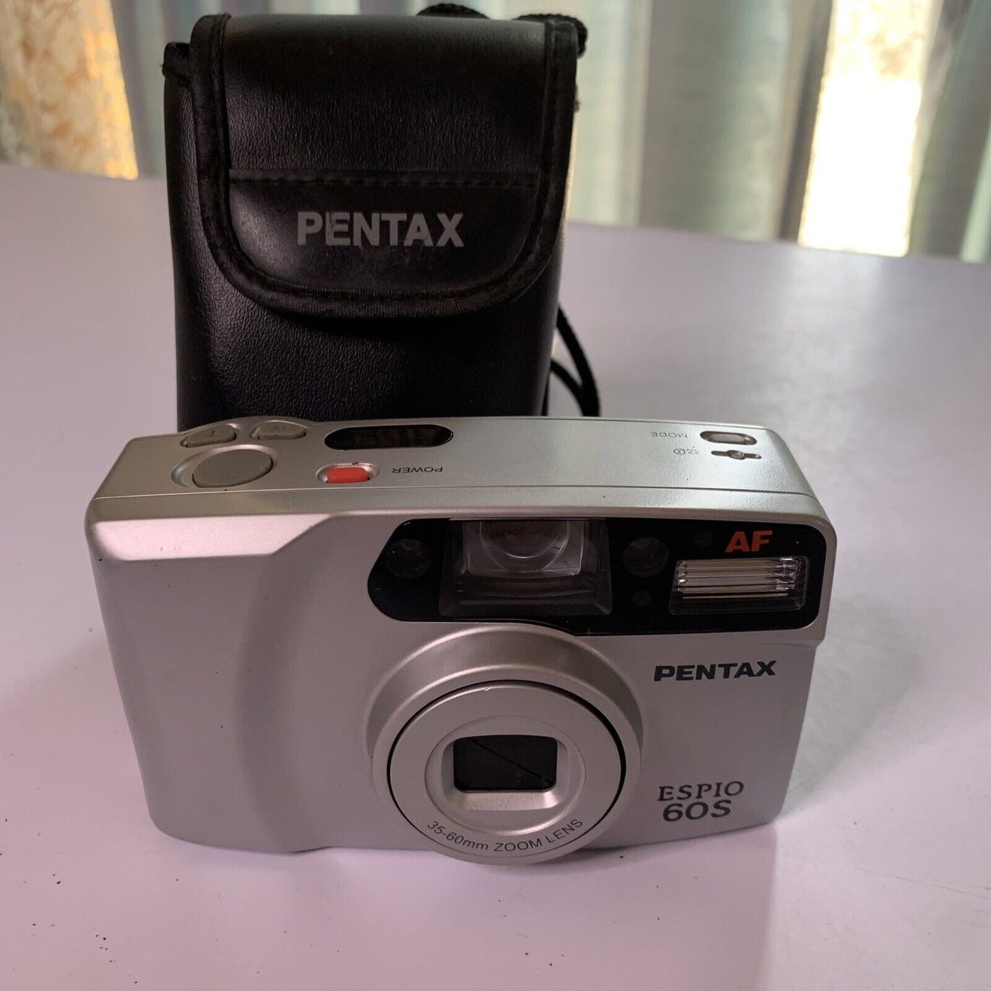 Pentax Espio 60S 35mm Film Camera with Flash 35-60mm Zoom