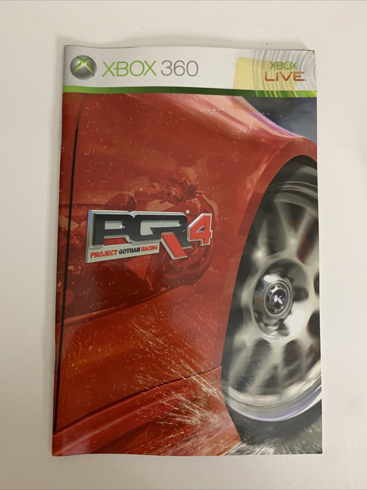 Project Gotham Racing PGR4 Microsoft XBOX 360 PAL 2009 Racing Game Complete