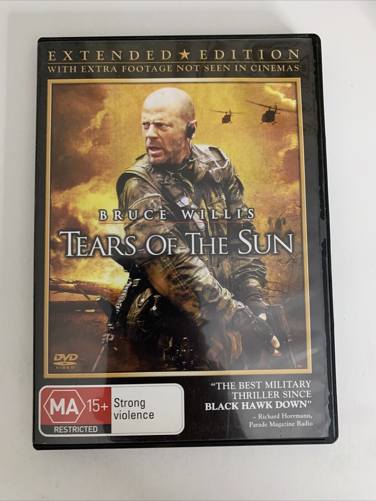Tears Of The Sun (Extended Edition, DVD, 2003) Bruce Willis Region 4
