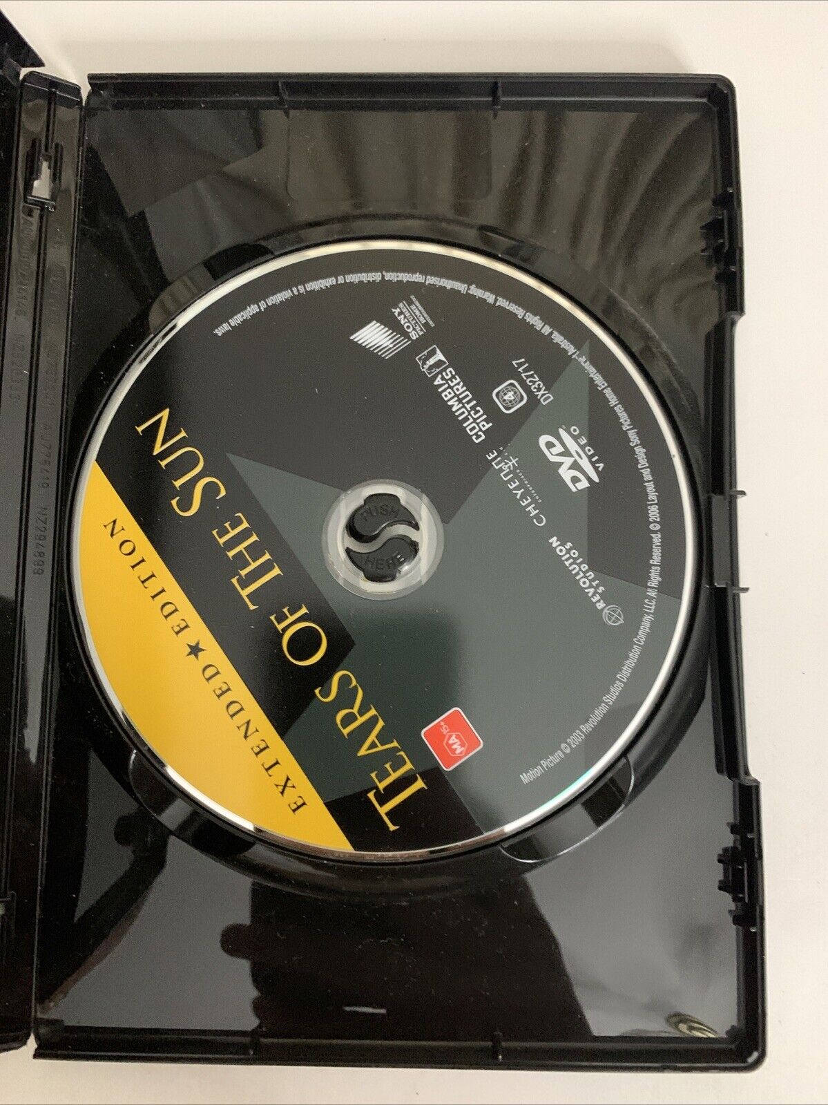 Tears Of The Sun (Extended Edition, DVD, 2003) Bruce Willis Region 4