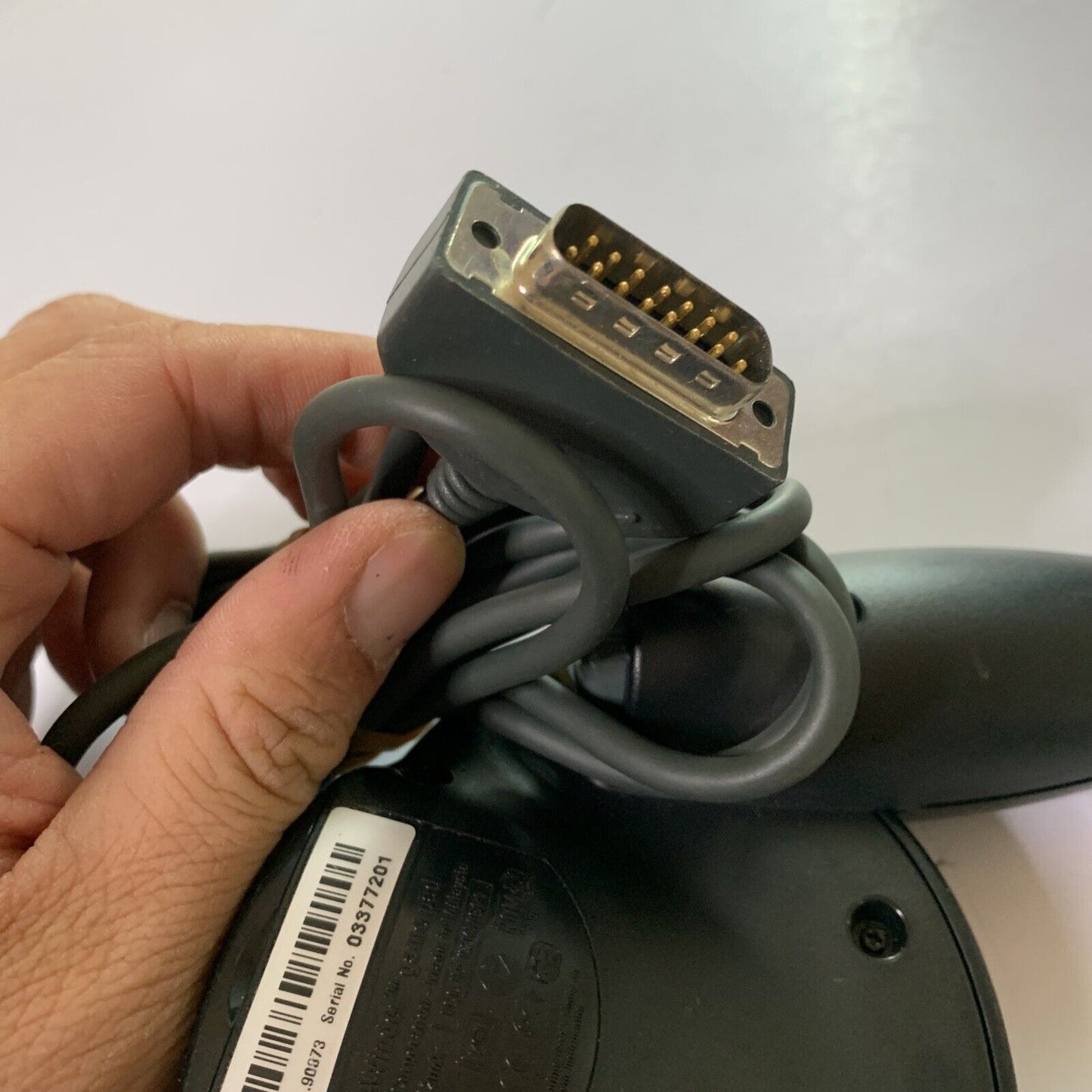 Genuine Microsoft Sidewinder Gamepad PC Gameport Retro Controller