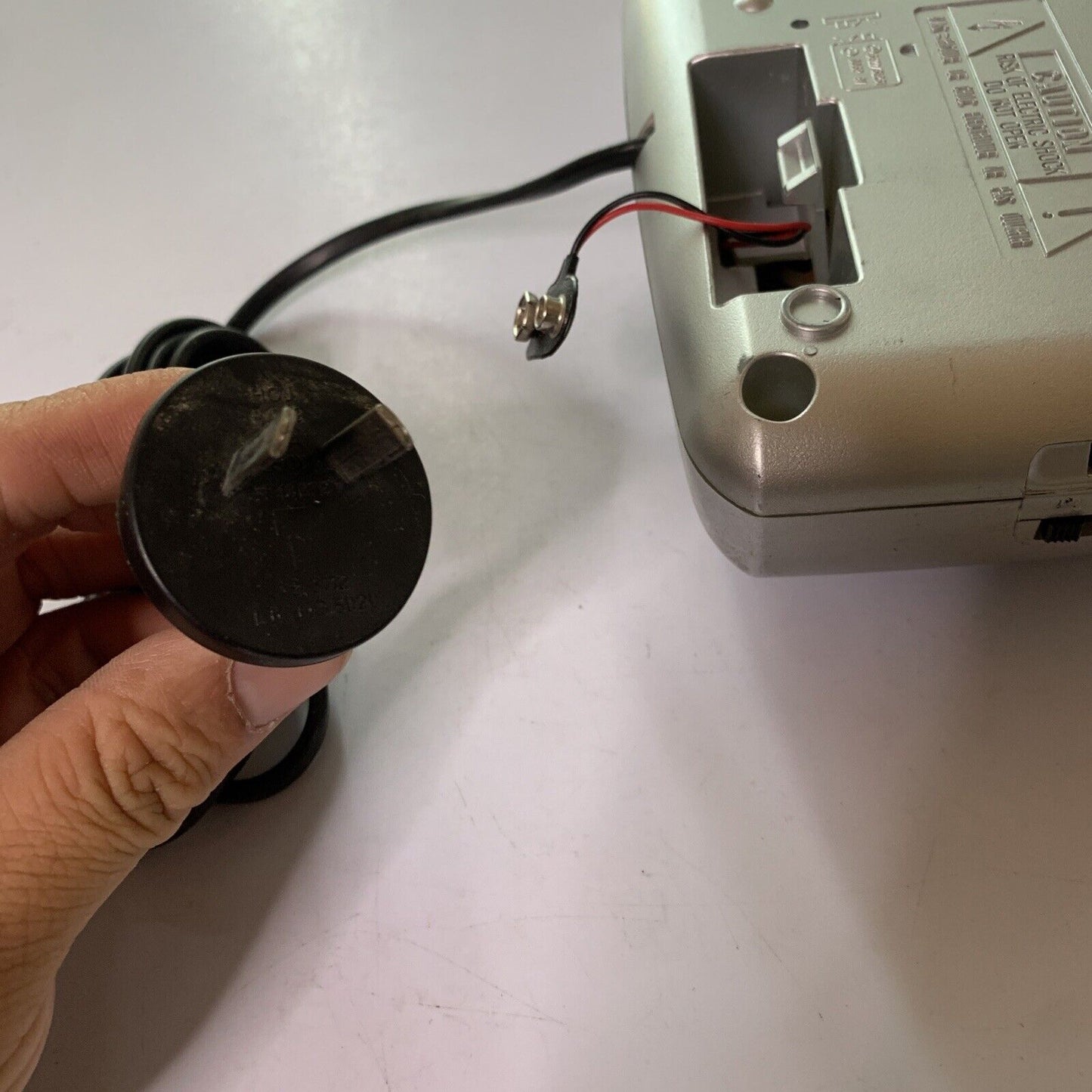 Panasonic Radio Snooze Alarm Clock RC-6299 Vintage Retro