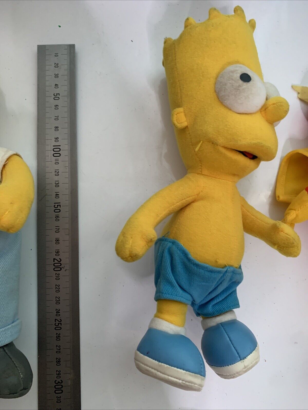 5x The Simpsons Figurines Homer Bart Itchy Radioactive Action Figure Plush Toy