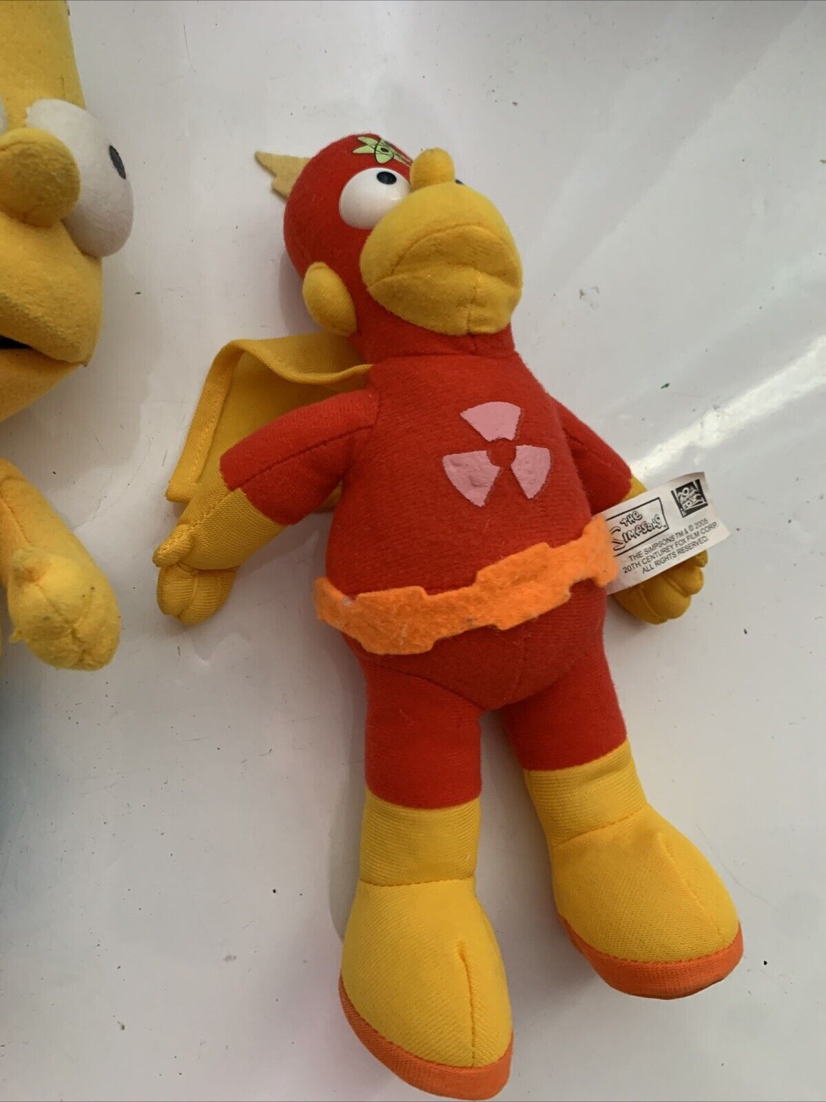 5x The Simpsons Figurines Homer Bart Itchy Radioactive Action Figure Plush Toy
