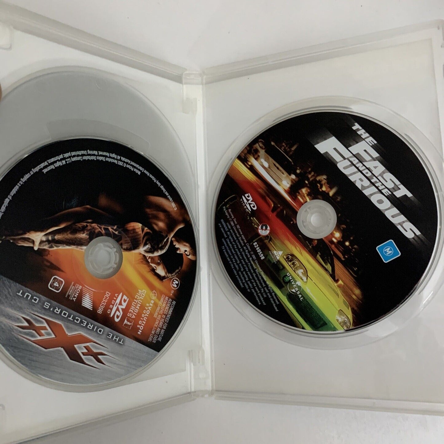 Pitch Black / XXX / Fast And The Furious (DVD, 2000, 3-Disc) Region 4