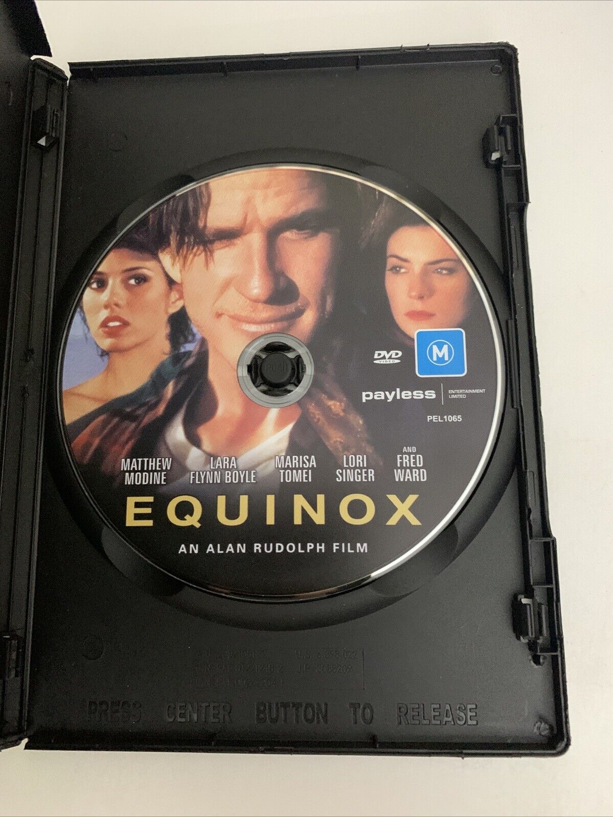 Equinox (DVD, 1992) Matthew Modine, Lara Flynn Boyle, Marisa Tomei Region 4