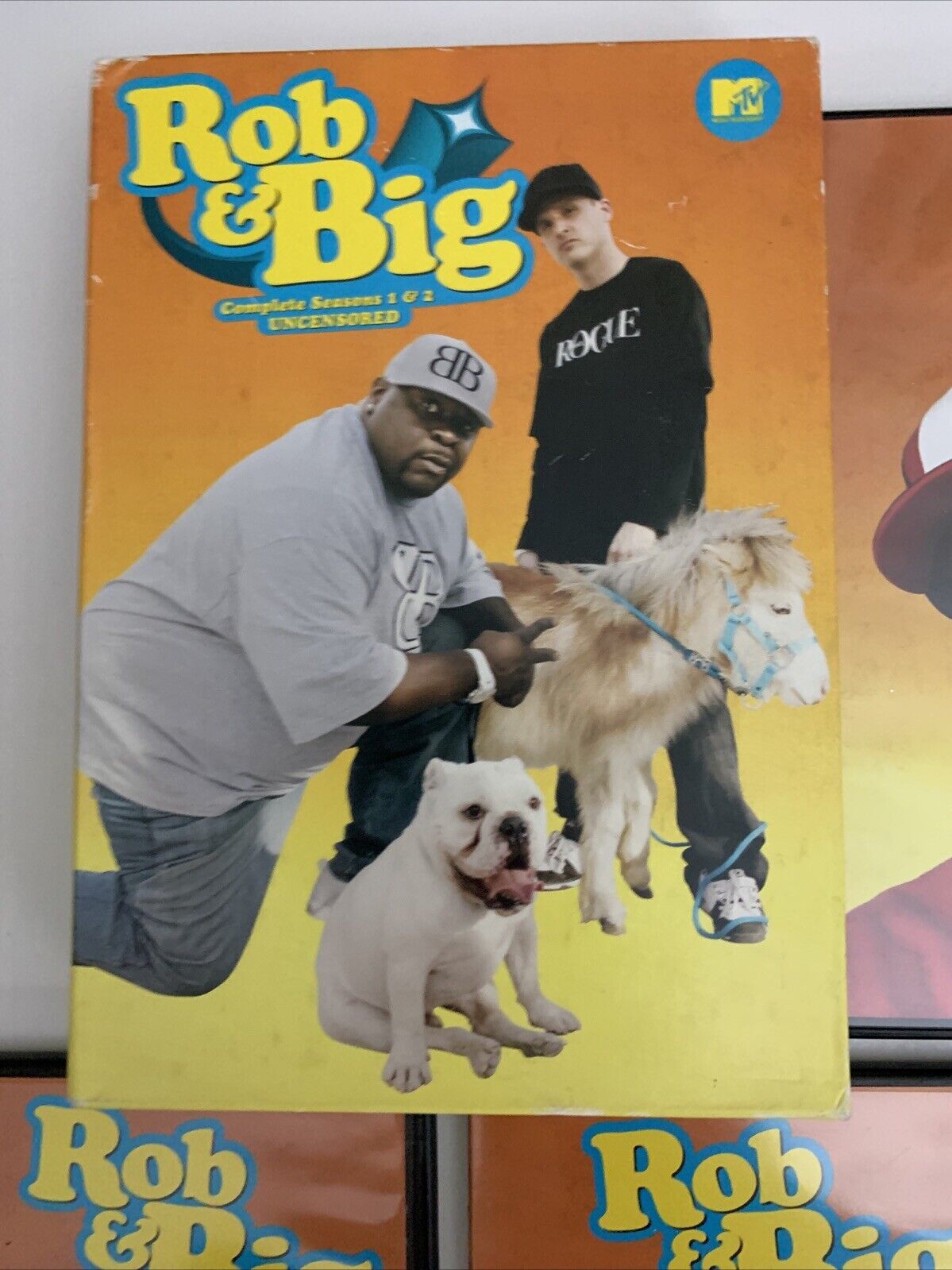 Rob & Big Complete Season 1 & 2 Uncensored (DVD, 2006) MTV Region 1