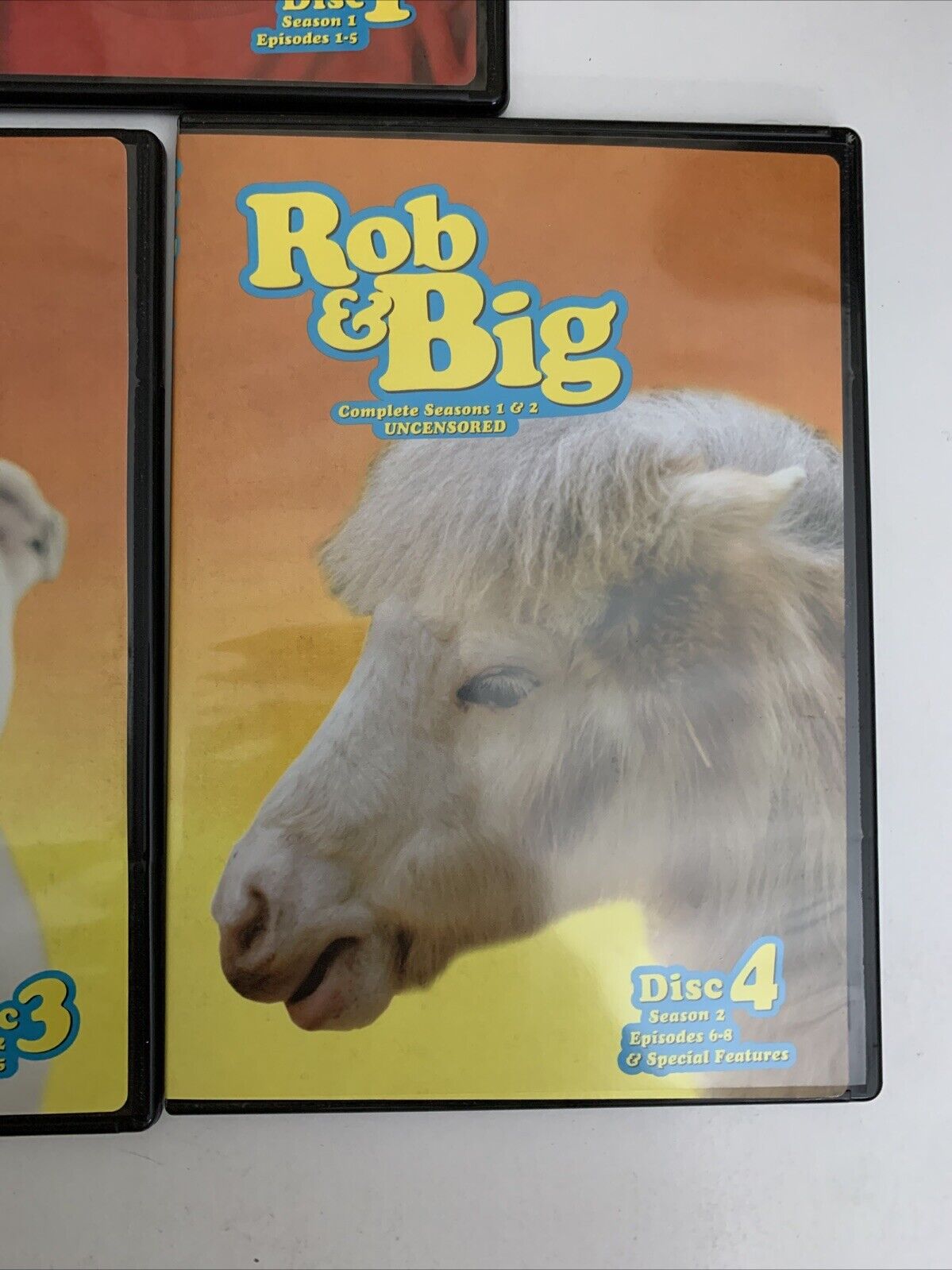Rob & Big Complete Season 1 & 2 Uncensored (DVD, 2006) MTV Region 1