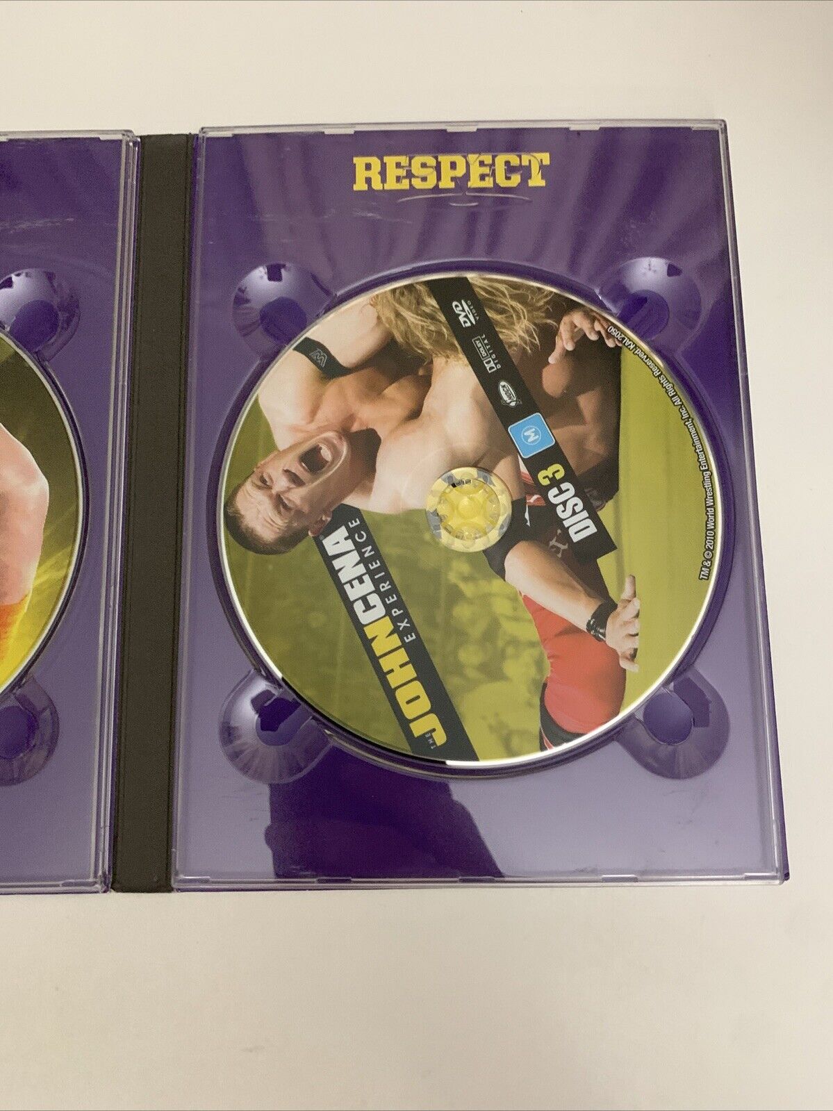 WWE John Cena Experience (DVD, 2010, 3-Disc Set) Pro Wrestling Region 4