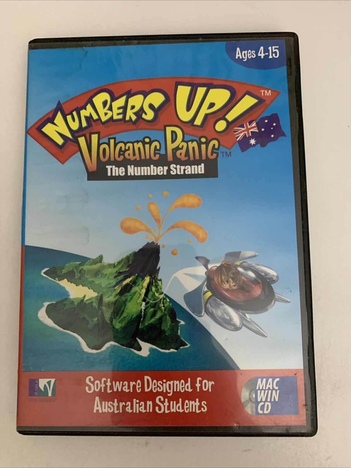 Numbers Up : Volcanic Panic The Number Strand PC Windows Educational Game