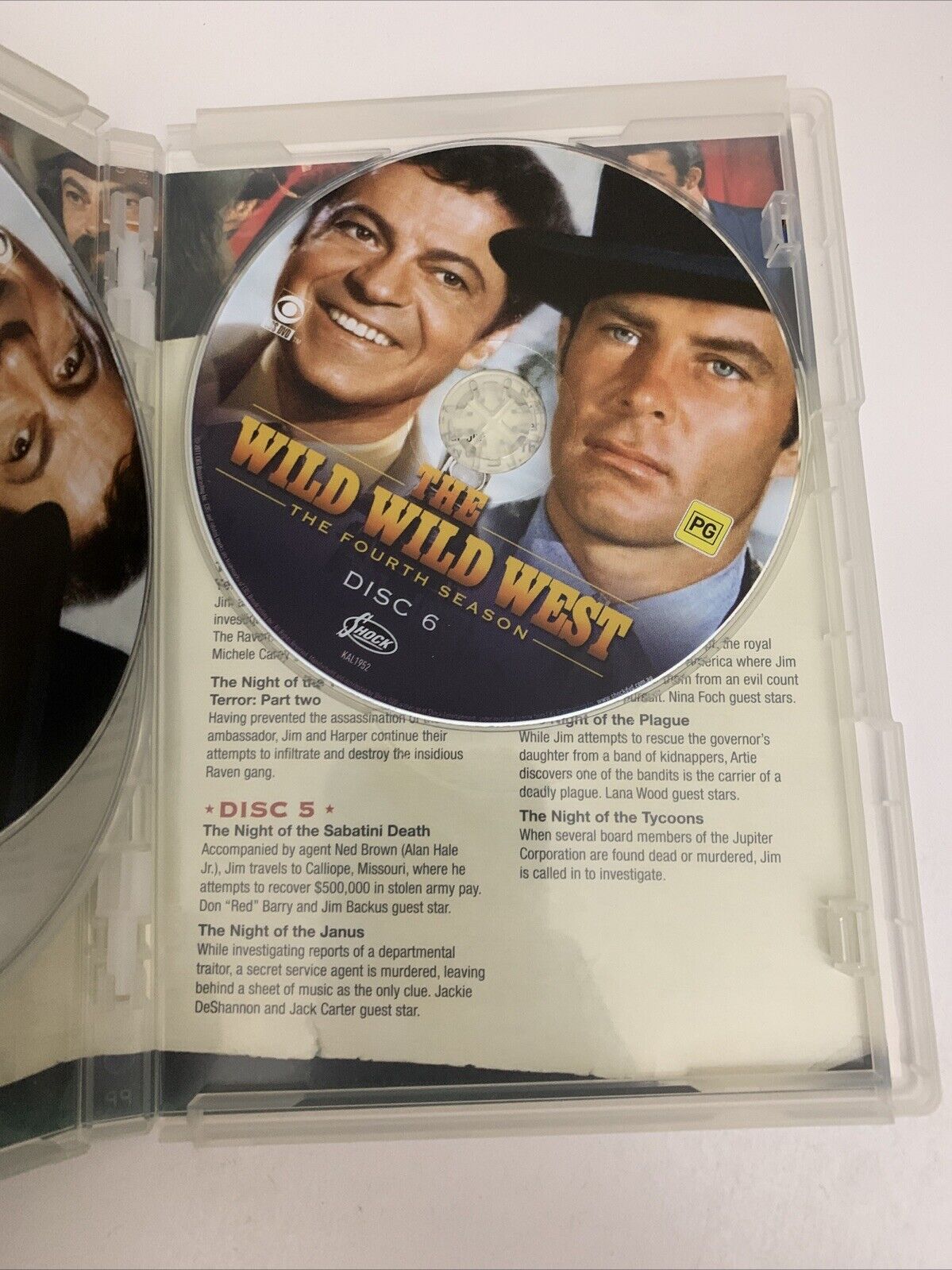 The Wild Wild West : Season 4 Box Set (DVD, 1968) All Regions