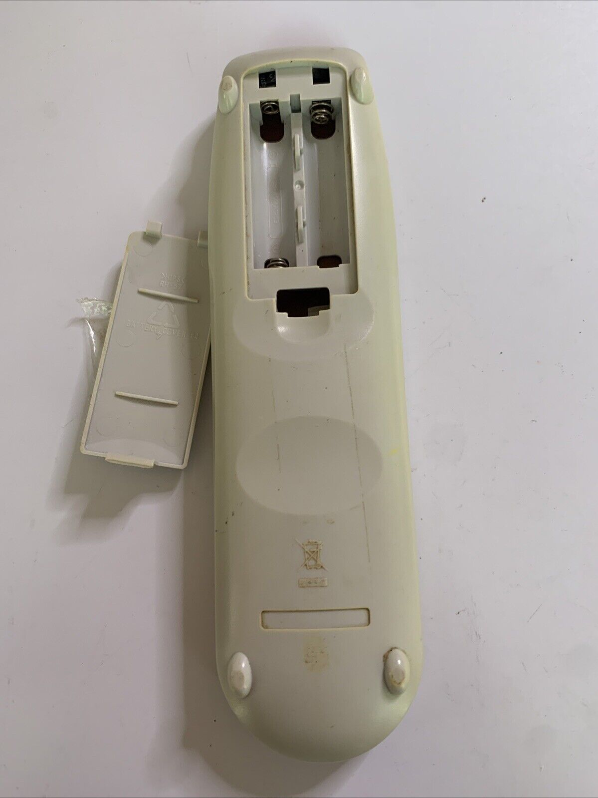 Genuine Sanyo VCR DVD Remote Control RH-57 *Loose Battery Lid