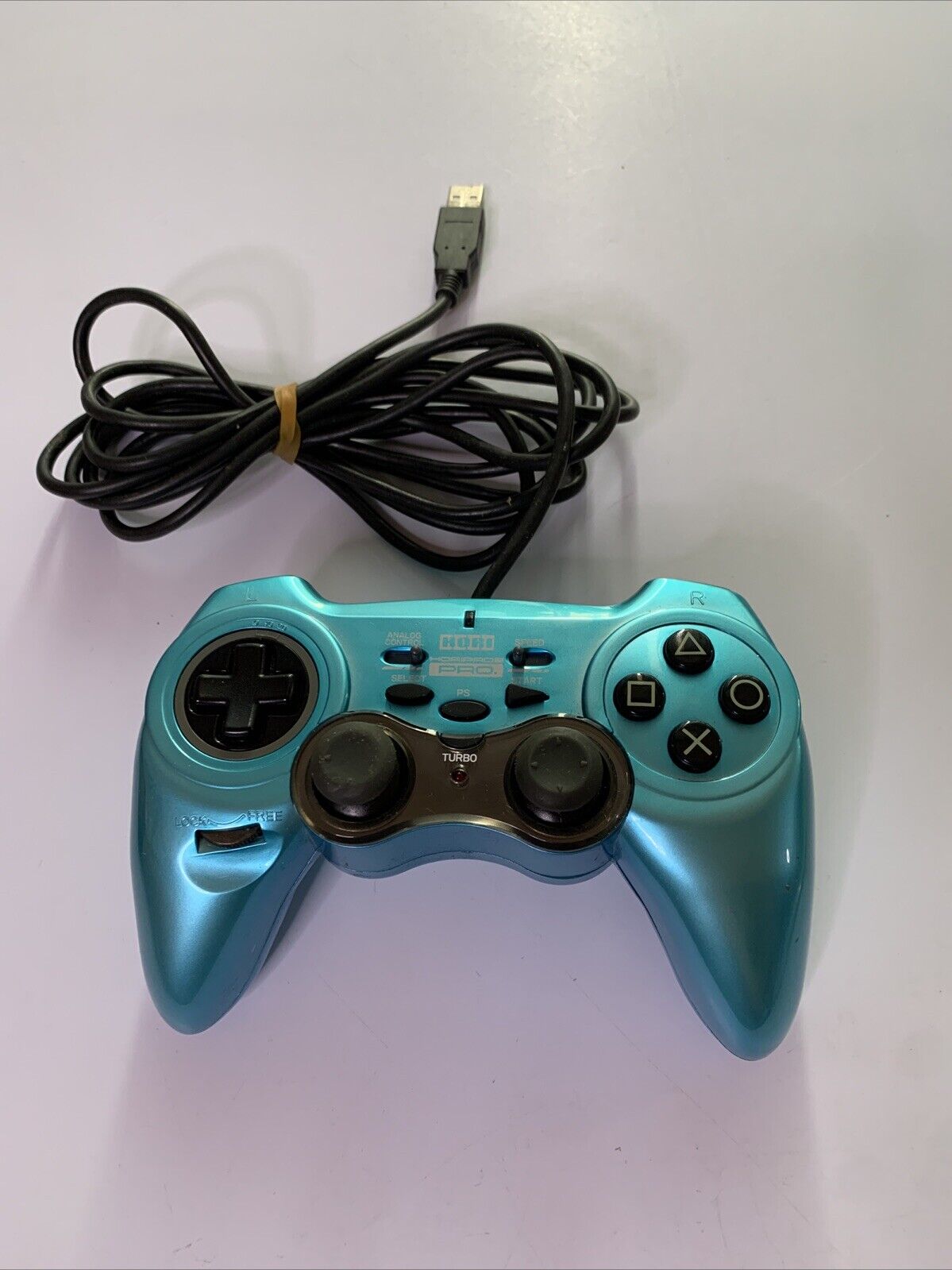 Hori Horipad 3 Pro PS3 Sony PlayStation 3 Controller Turbo Rapid Fire Function