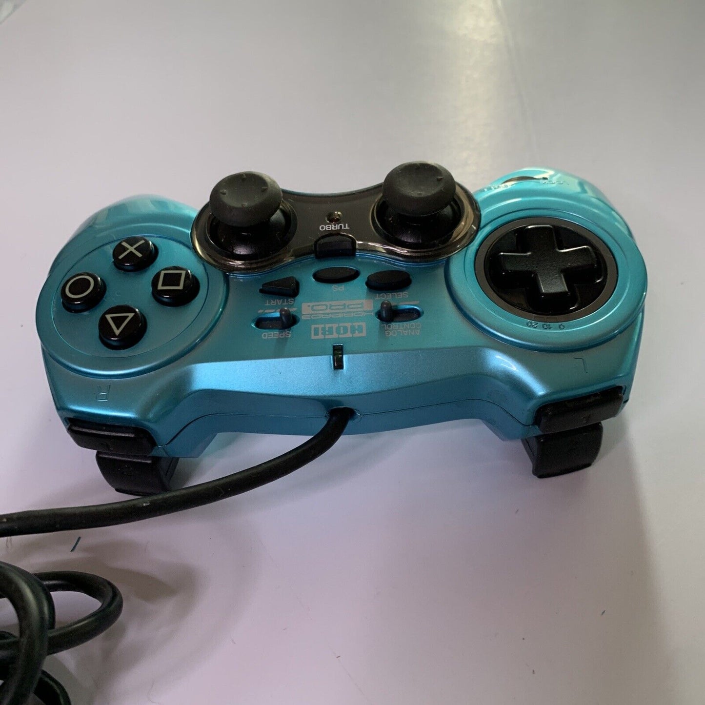 Hori Horipad 3 Pro PS3 Sony PlayStation 3 Controller Turbo Rapid Fire Function