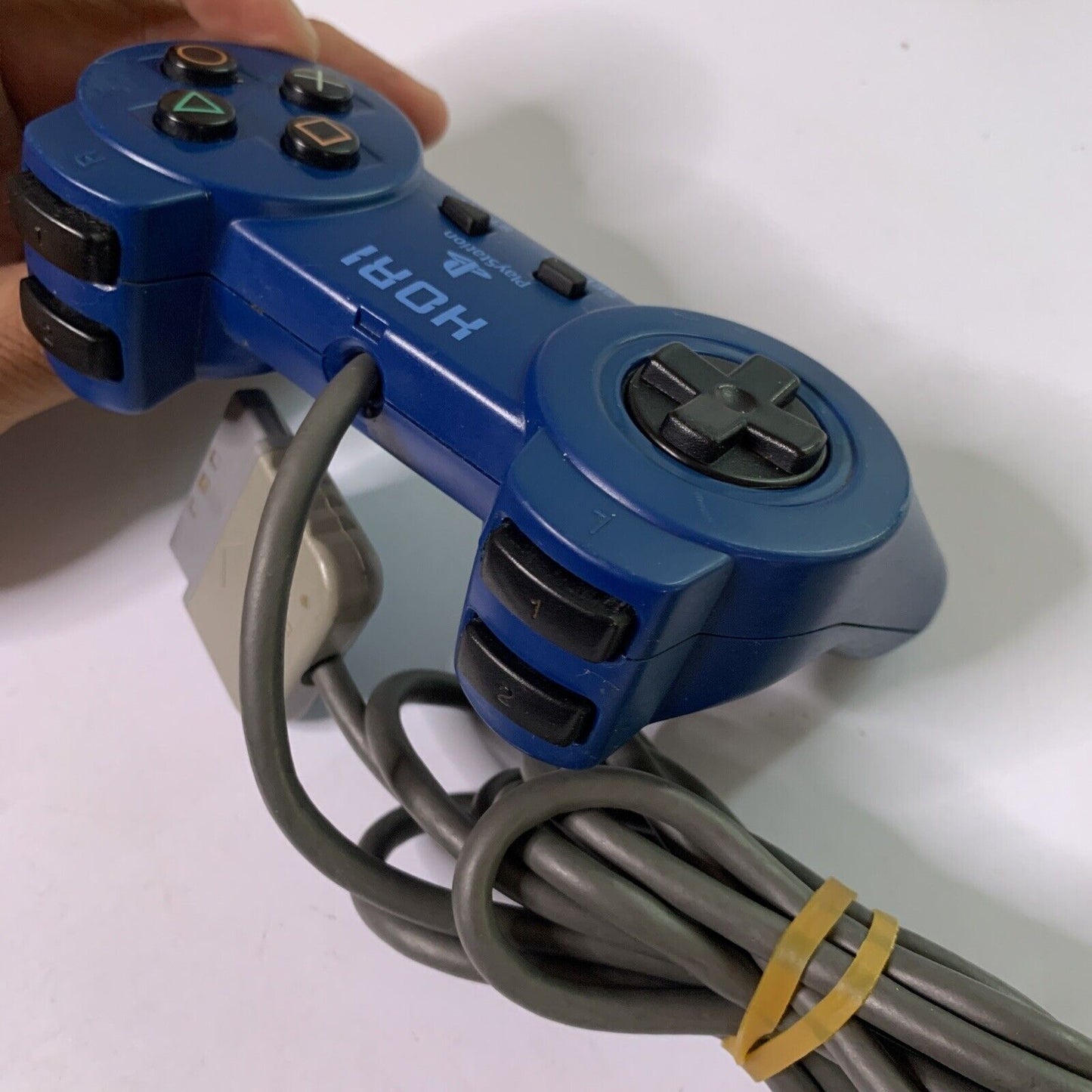 Hori Horipad Sony PlayStation PS1 Controller Gamepad PS Blue SLPH 00033
