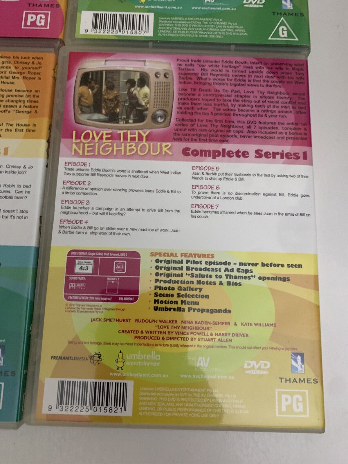 Best of British The Complete Series 1 Collection (DVD, 2005, 6-Disc) All Regions